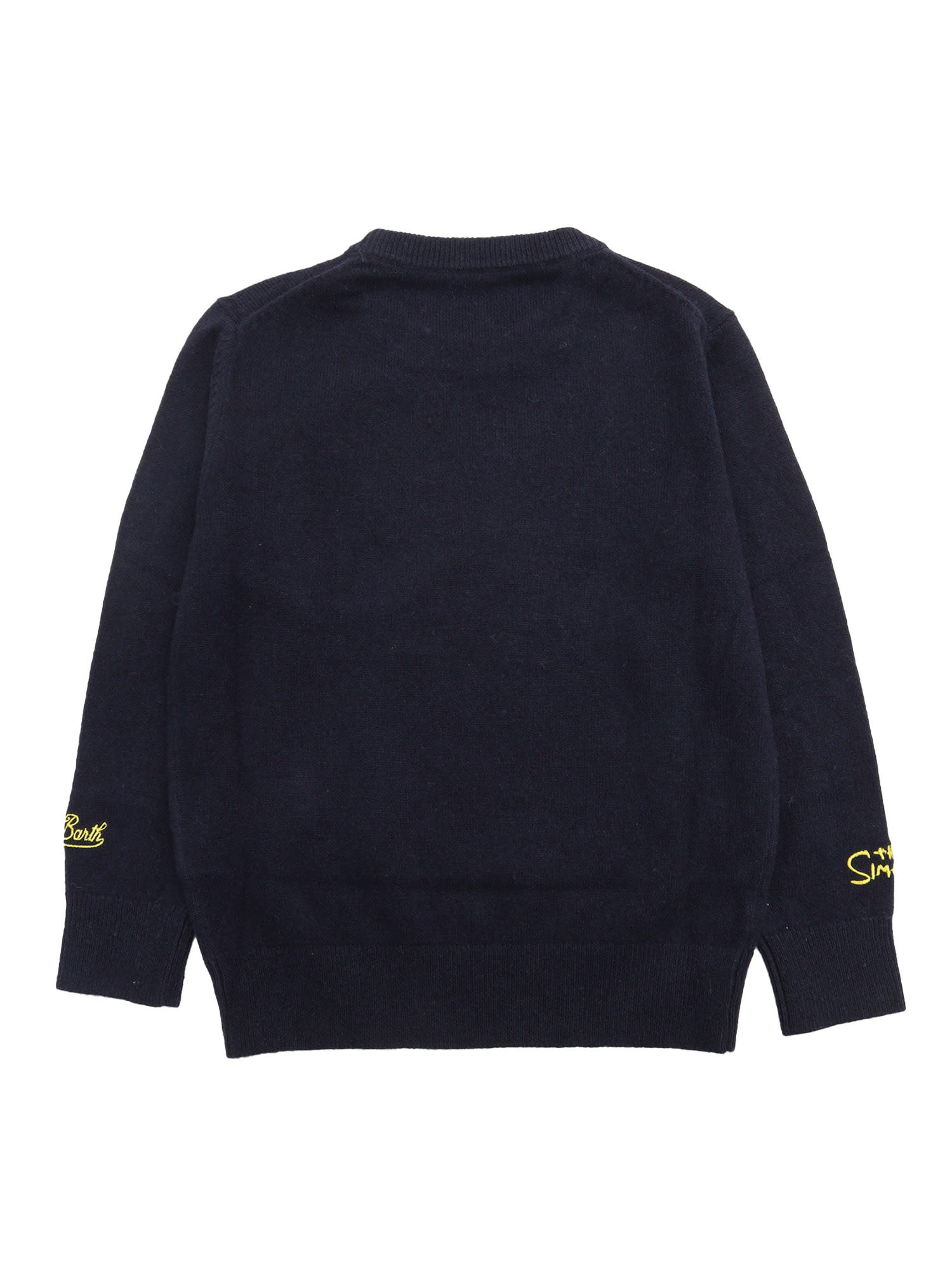 MC2 SAINT BARTH CREWNECK JAQUARD SWEATER