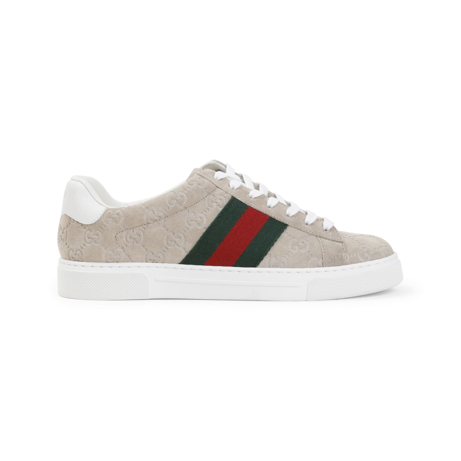 Shop Gucci Ace Sneakers In Oatmeal Oat Vrv