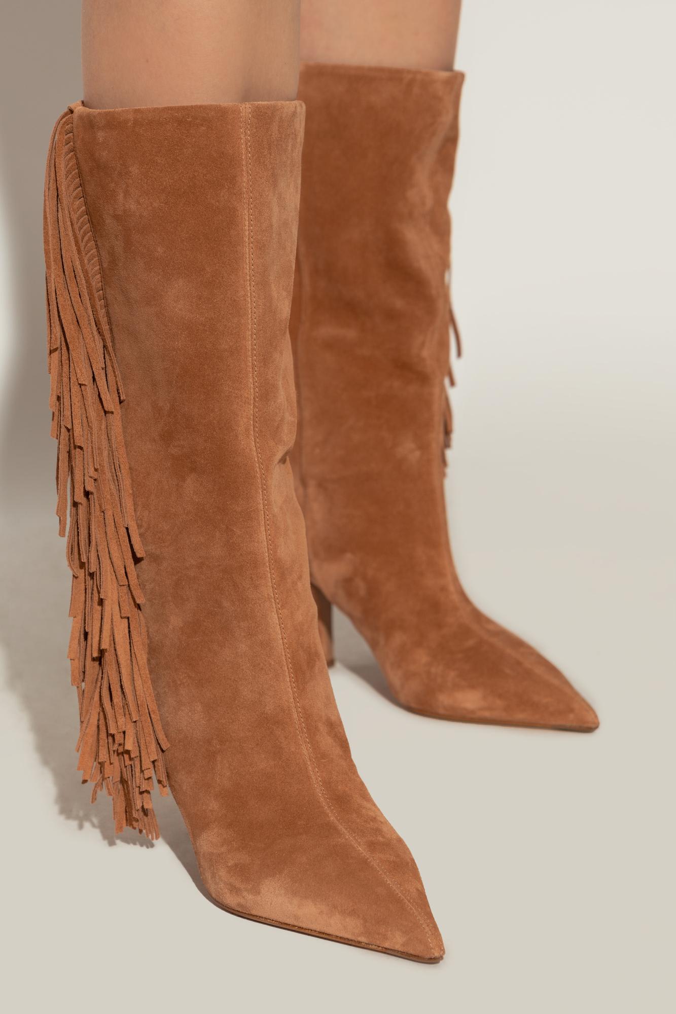 Paris Texas Boots Woman Color Brown In Brown