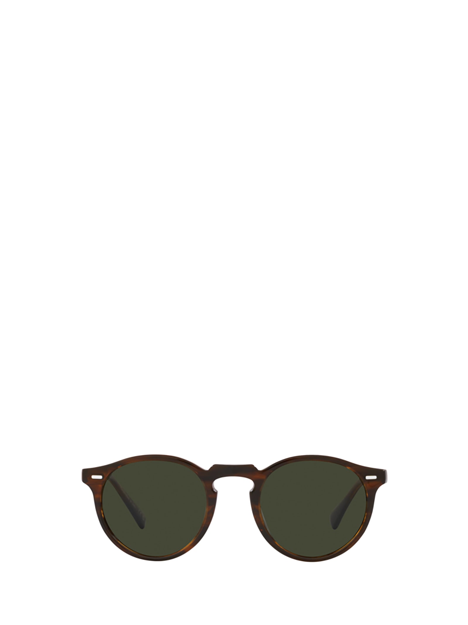 Shop Oliver Peoples Ov5217s Tuscany Tortoise Sunglasses
