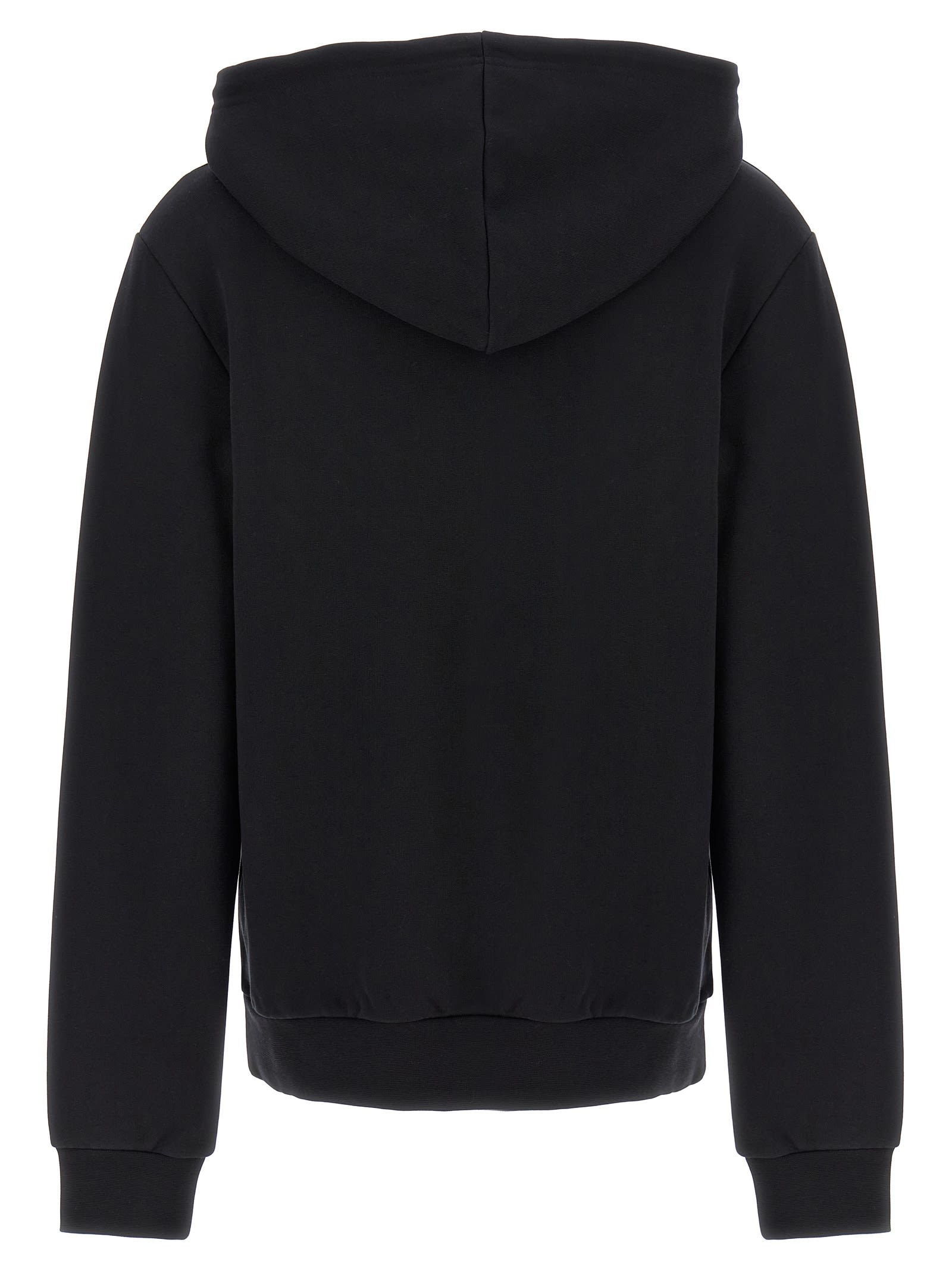 Shop Apc Standard Hoodie In Noir/blanc