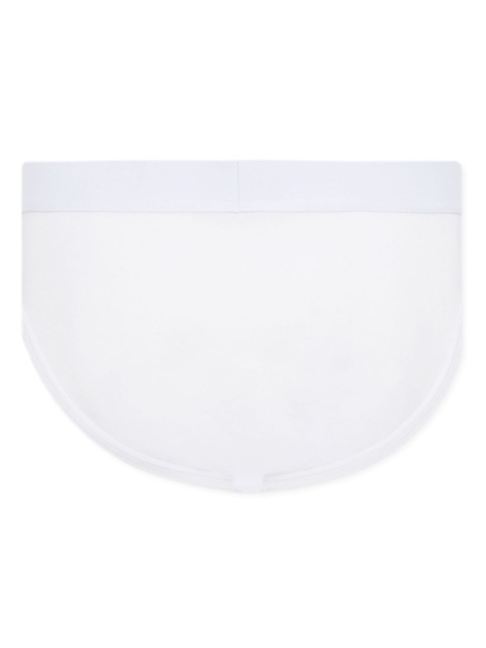 Dsquared2 Dsquared White Jersey Briefs In White