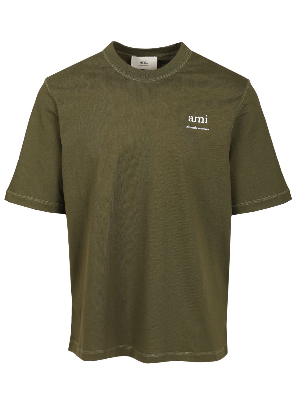 T-shirt Ami Alexandre Mattiussi In Cotton Jersey