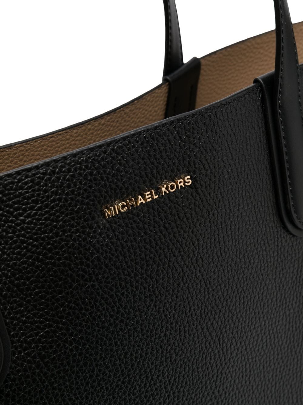 Michael Kors Eliza Reversible XL Tote Bag in Black Leather