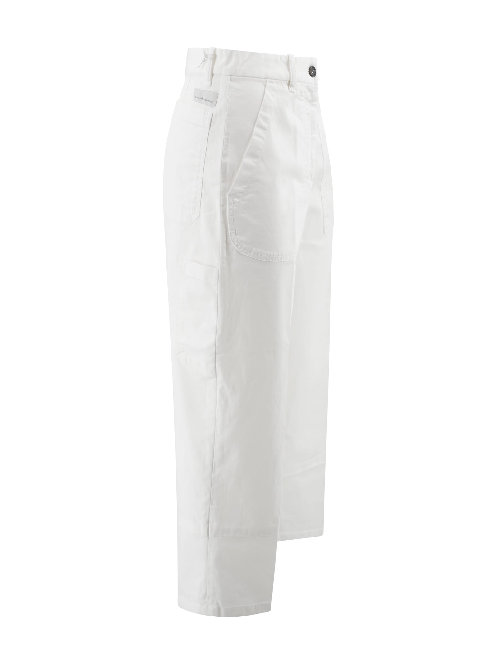 Nine In The Morning On Stage Carpenter Pants In White