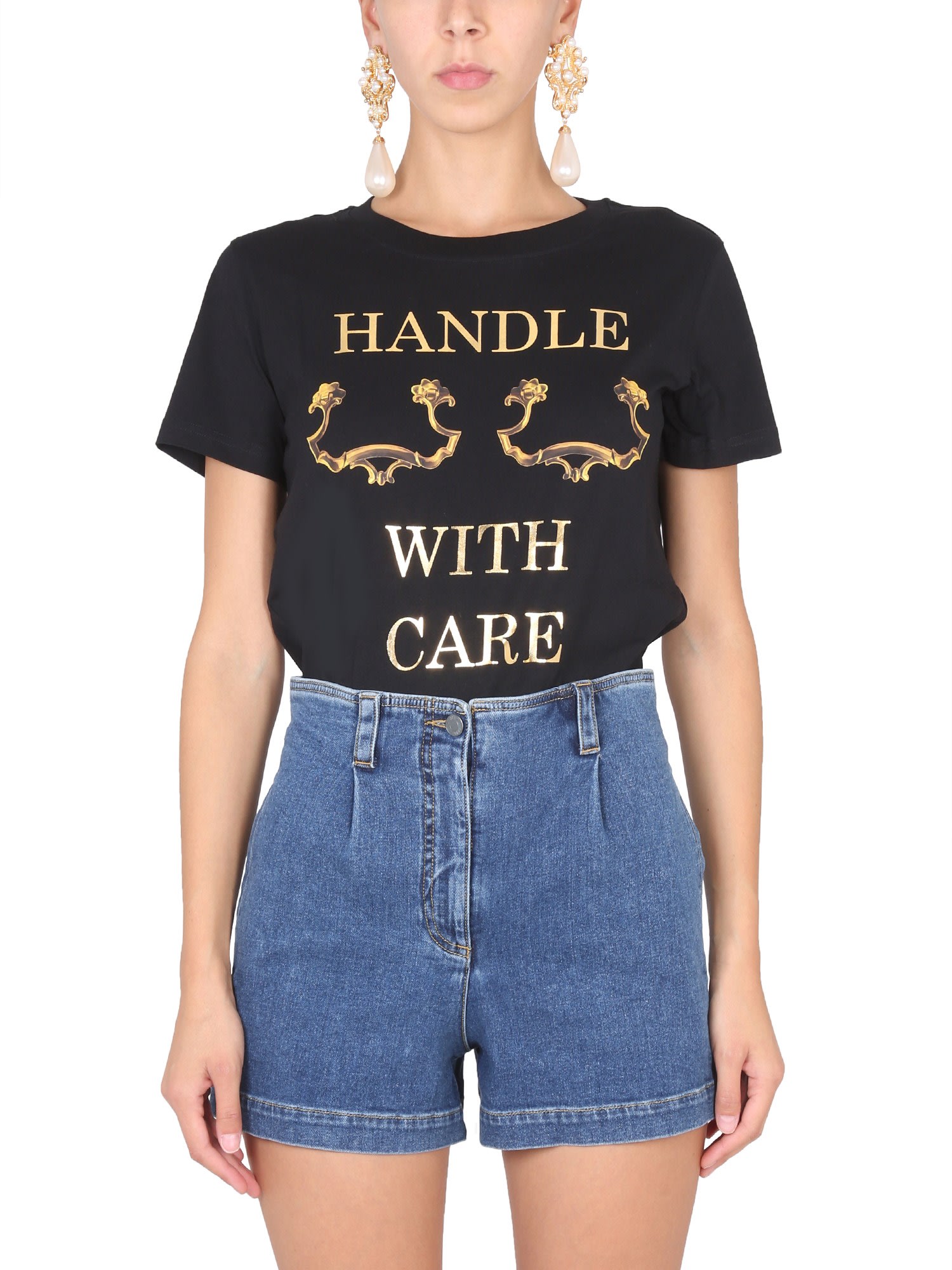 Moschino T-shirt Handle With Care