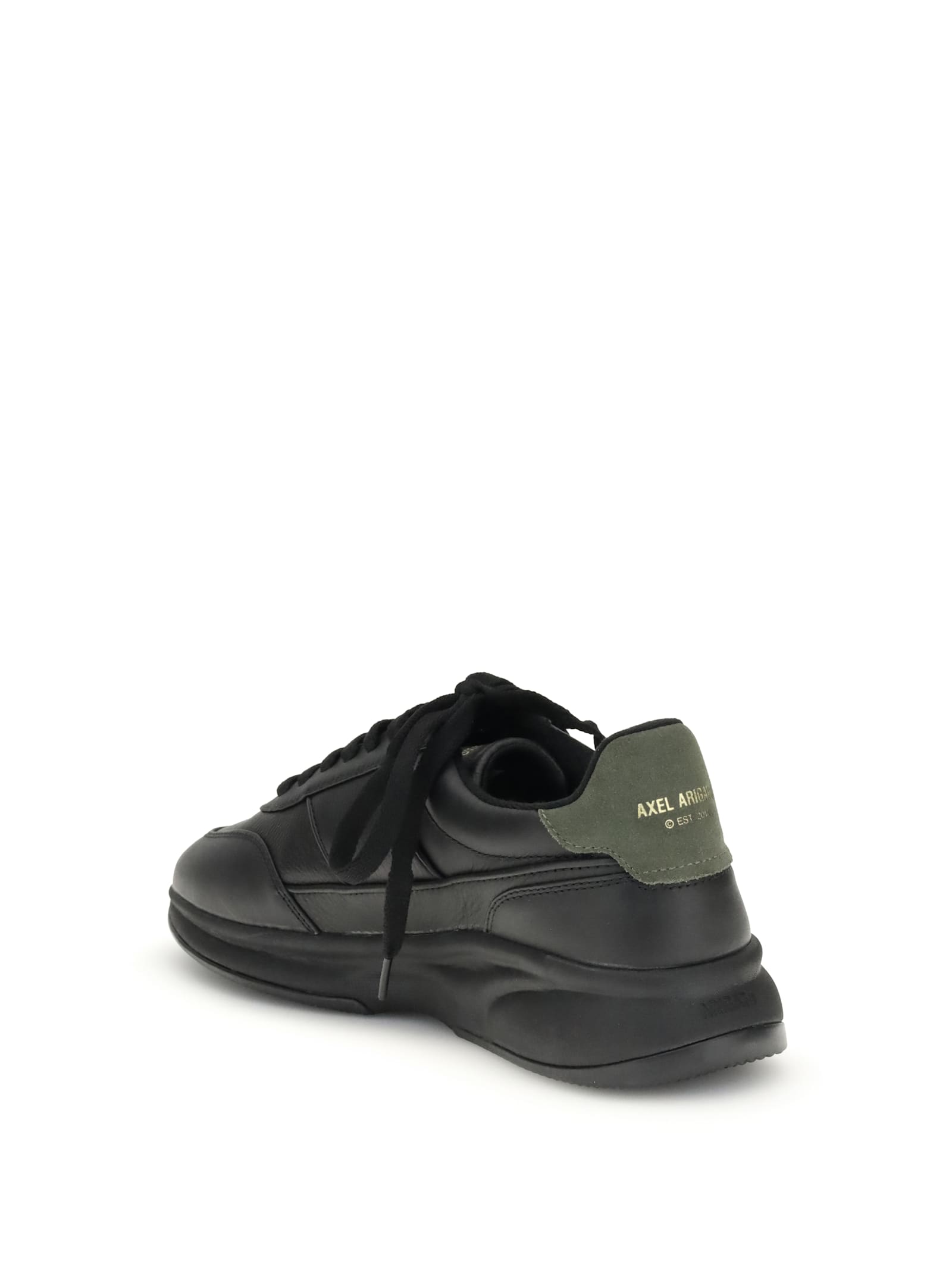 Axel Arigato Genesis Neo Leather Runner In Black