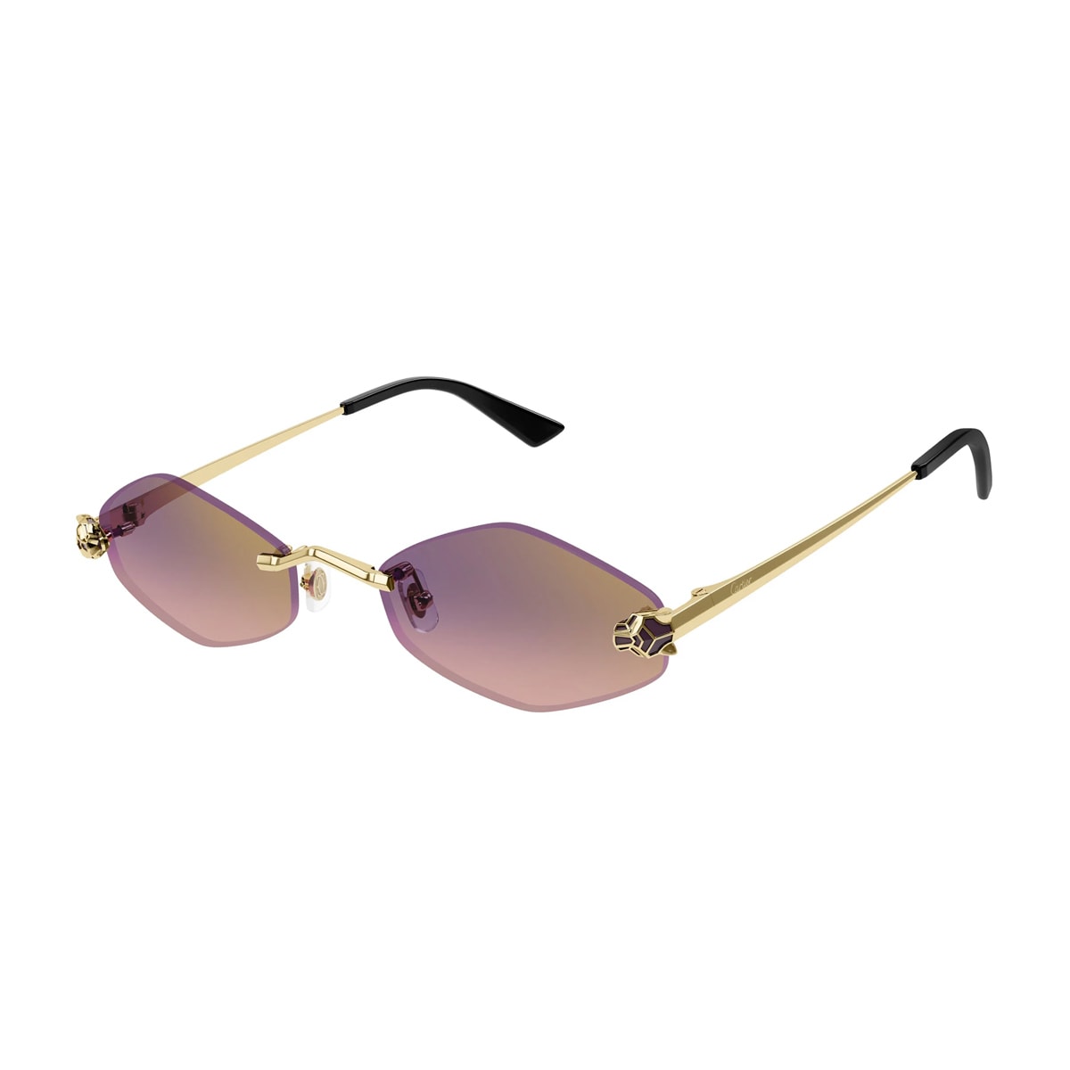 Cartier Ct0433s Sunglasses In Gold