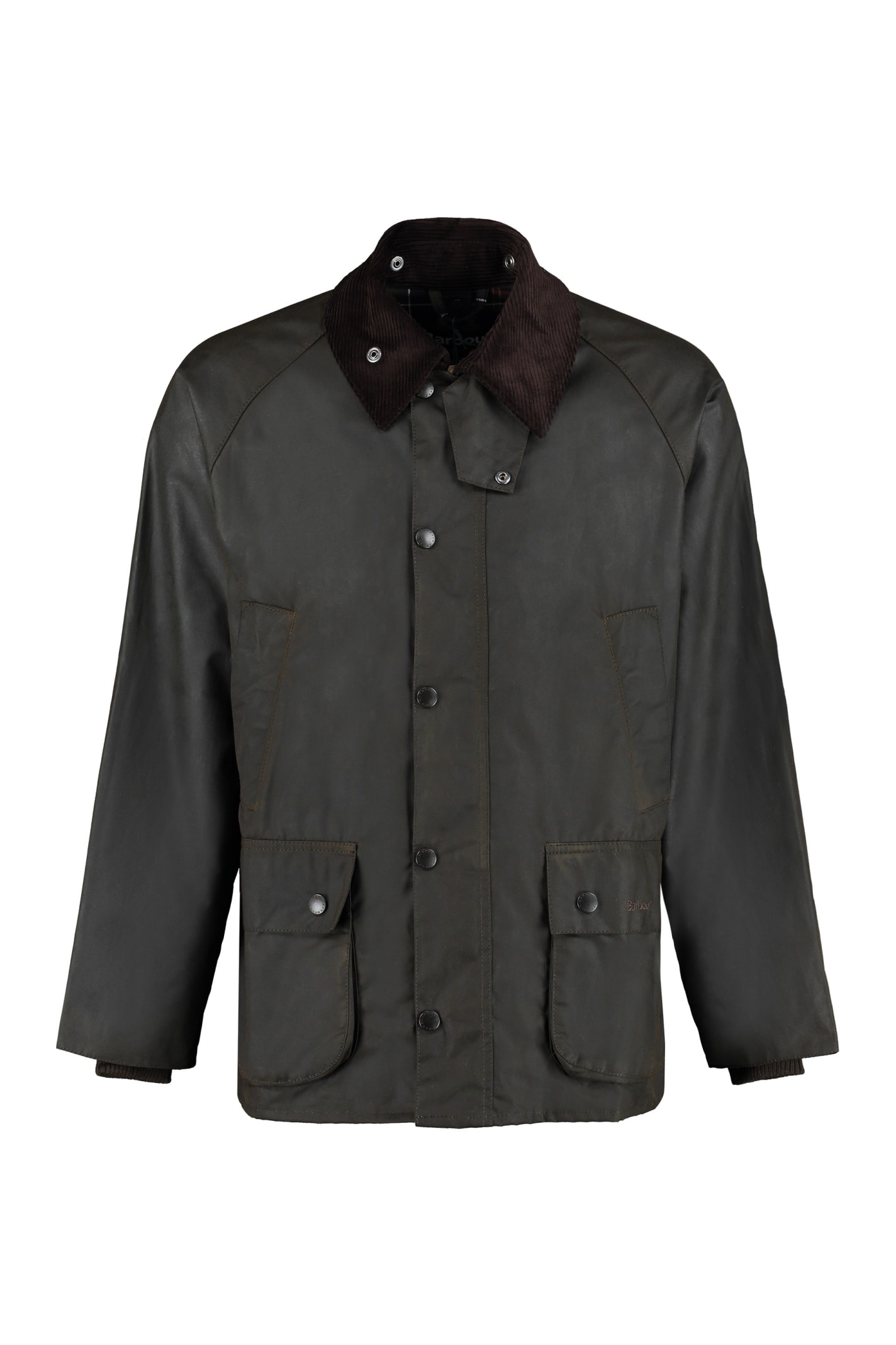 Barbour Classic Bedale Jacket In Coated Cotton