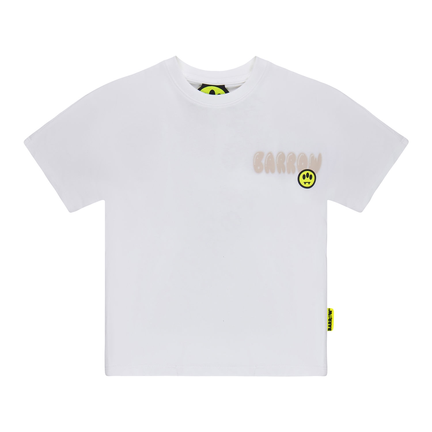 Barrow Kids' T-shirt With Print In White