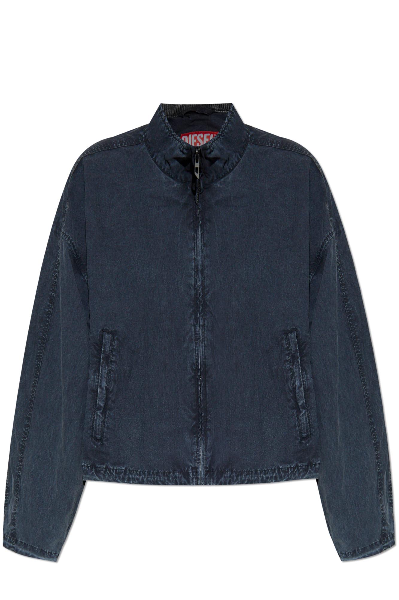 Diesel Light Jacket ` G-leam-r1` In Blue
