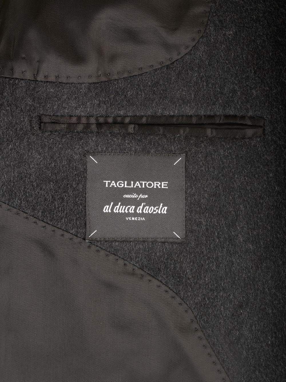 Shop Tagliatore Wool And Cashmere Coat In Blue