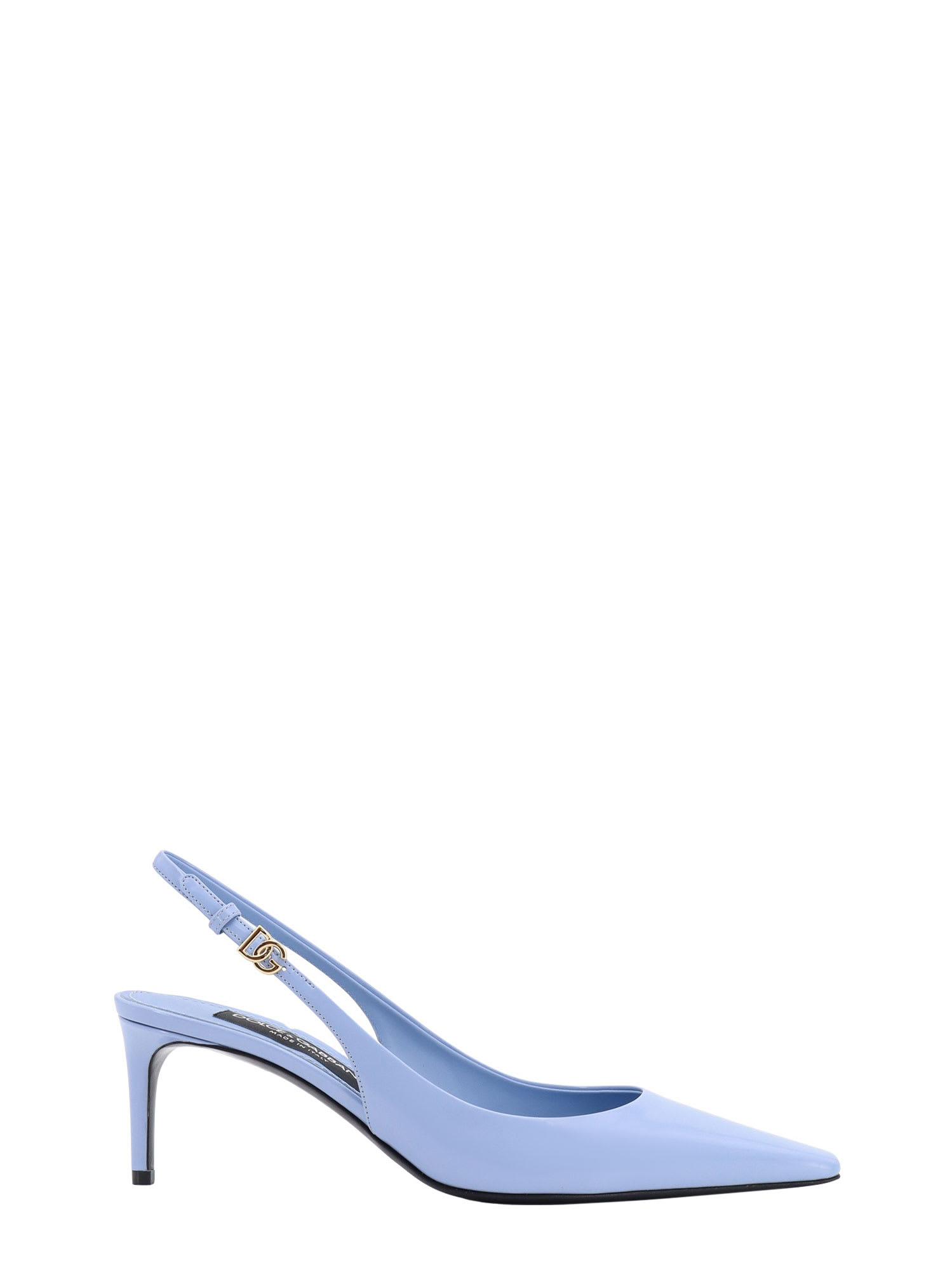 Shop Dolce & Gabbana Slingback In Blue