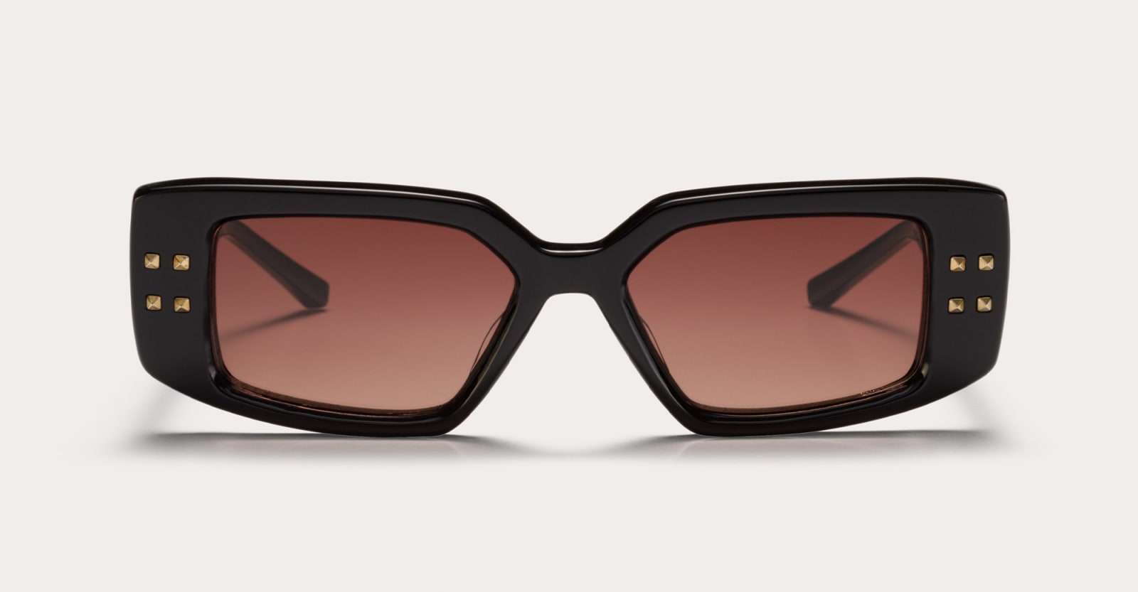 Valentino Cinque - Black / Gold Sunglasses