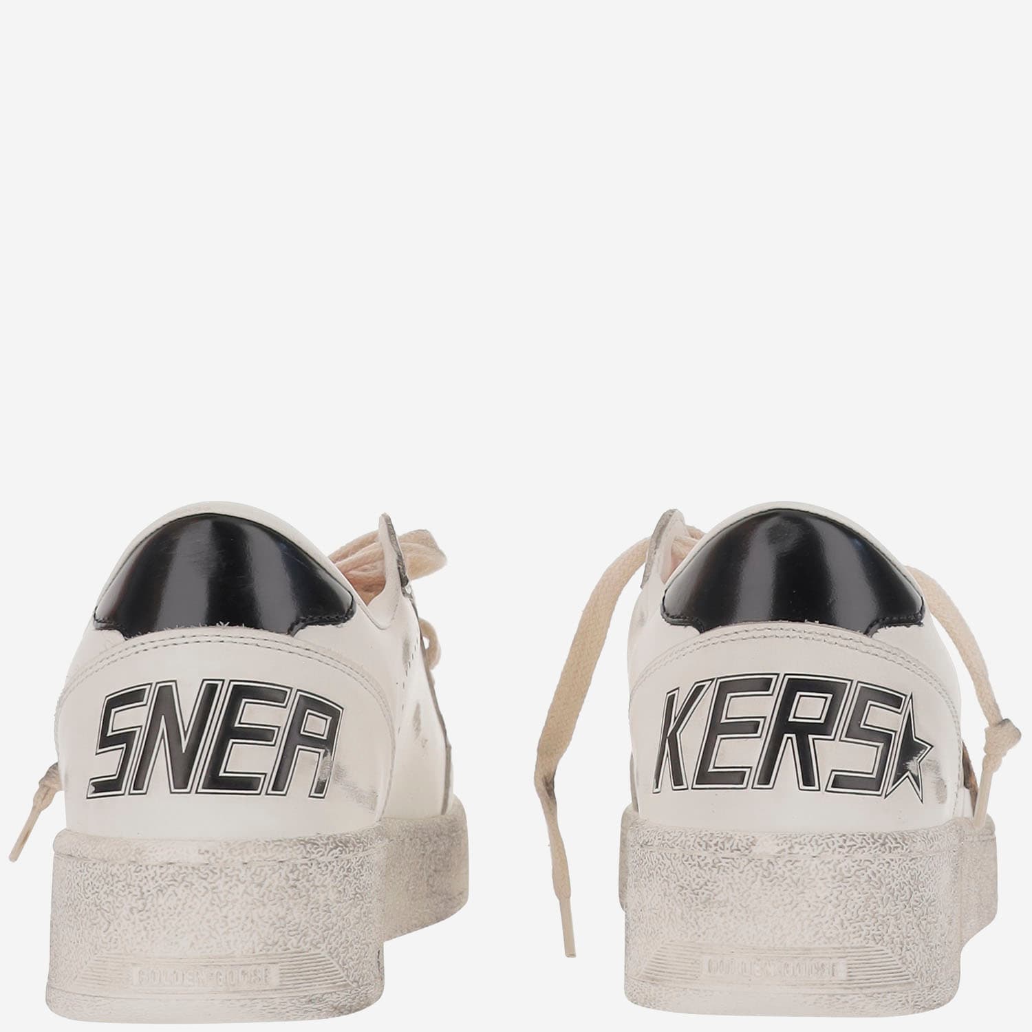 Golden Goose Ball Star Sneakers In White