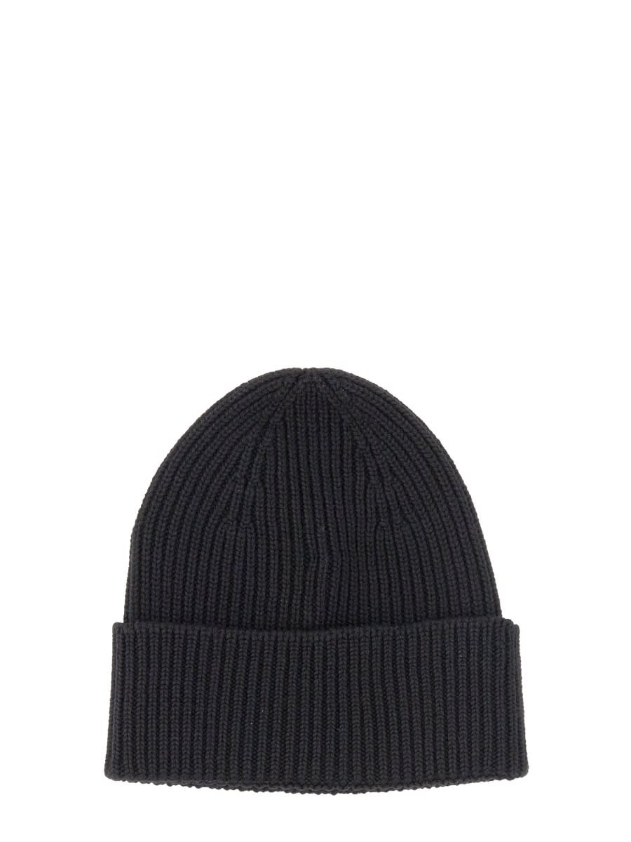 Shop Woolrich Woolen Hat In Black