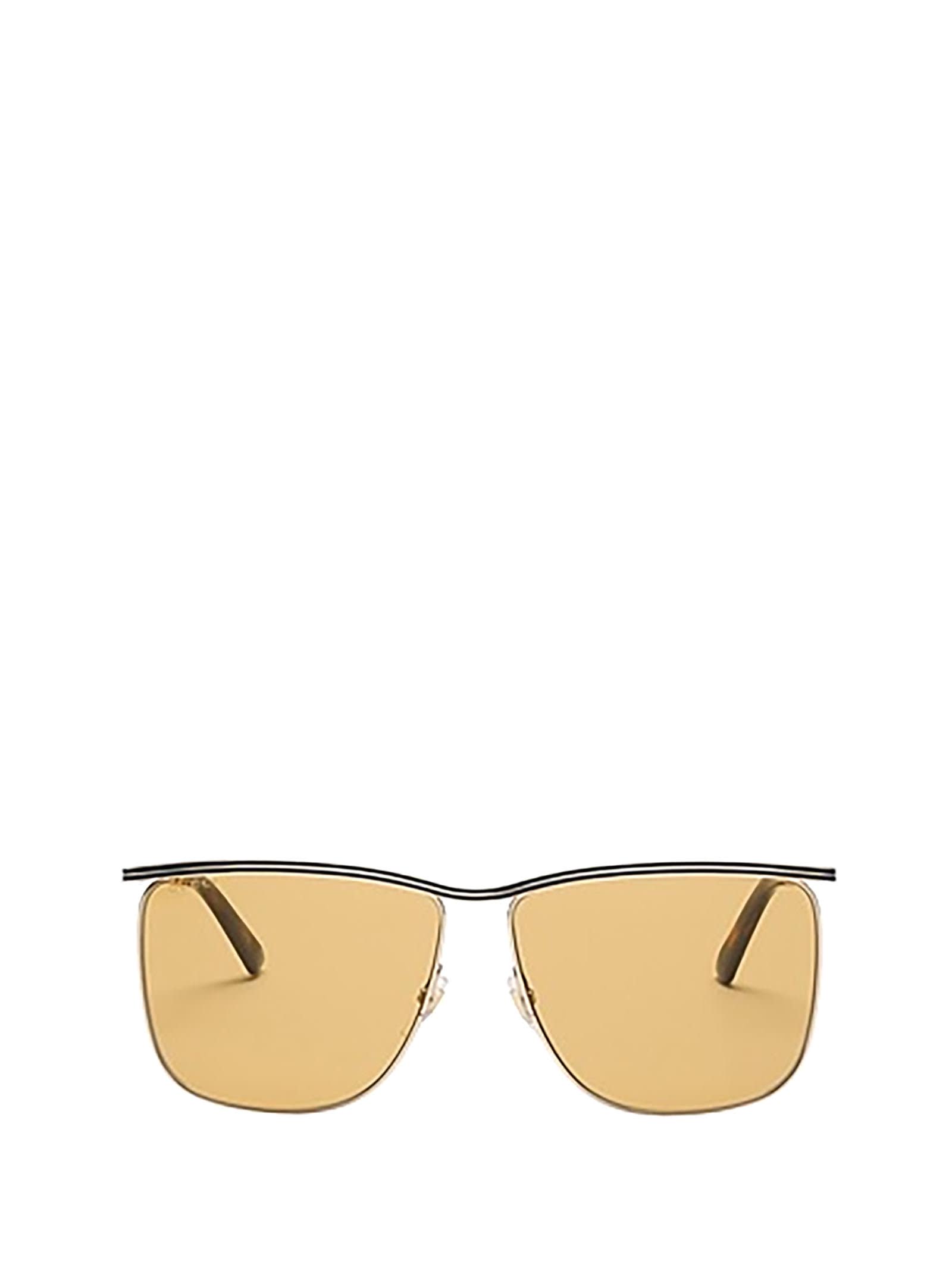Gucci Gg0821s Gold & Black Sunglasses