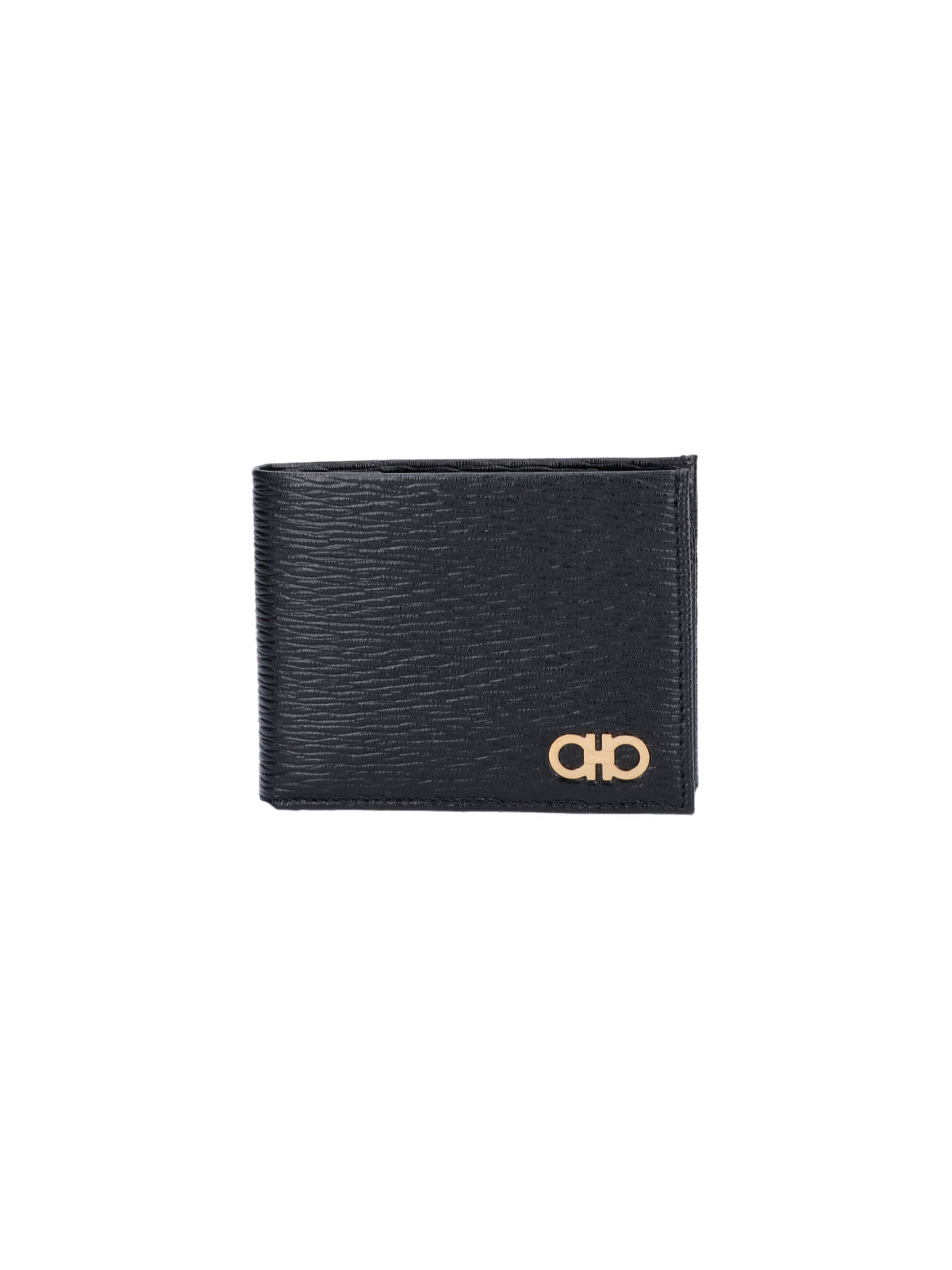 Ferragamo Gancini Wallet In Black