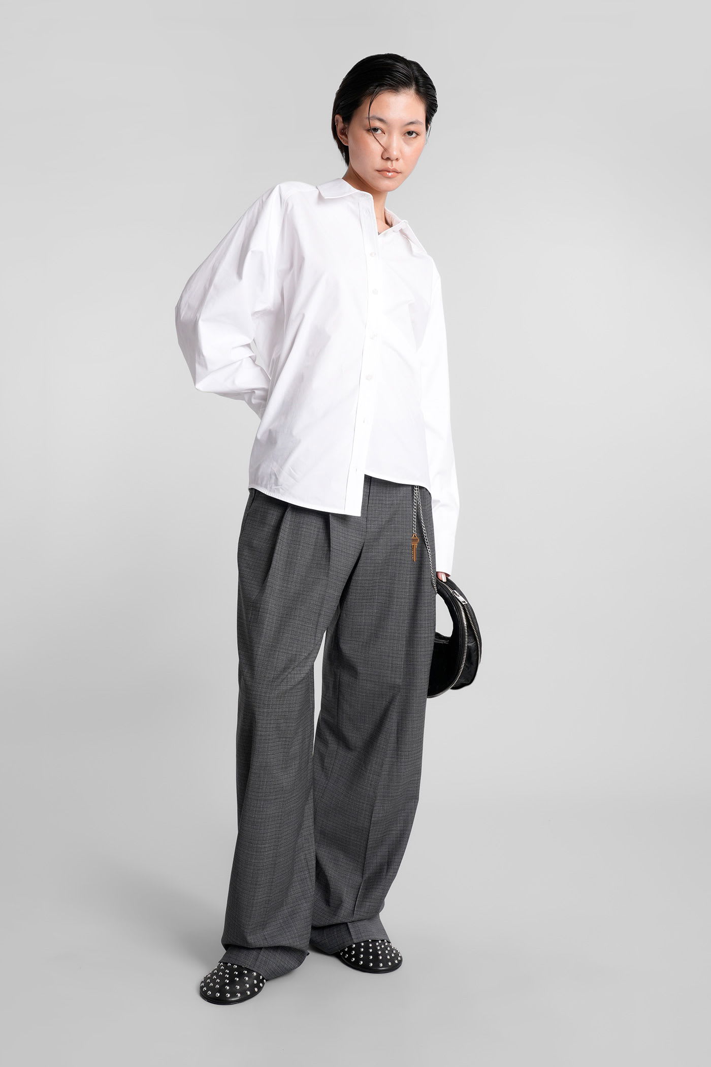 Alexander Wang Shirt In White Cotton In White