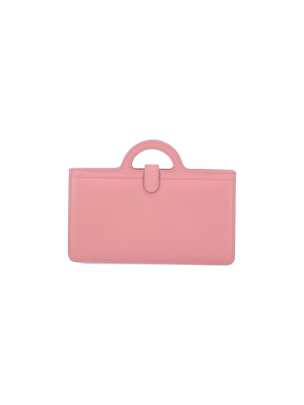 Shop Marni Crossbody Wallet In Pink