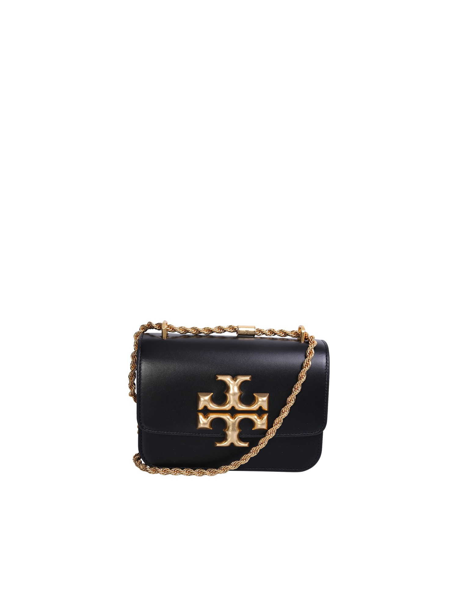 Shop Tory Burch Eleanor Shoulder Bag In Black