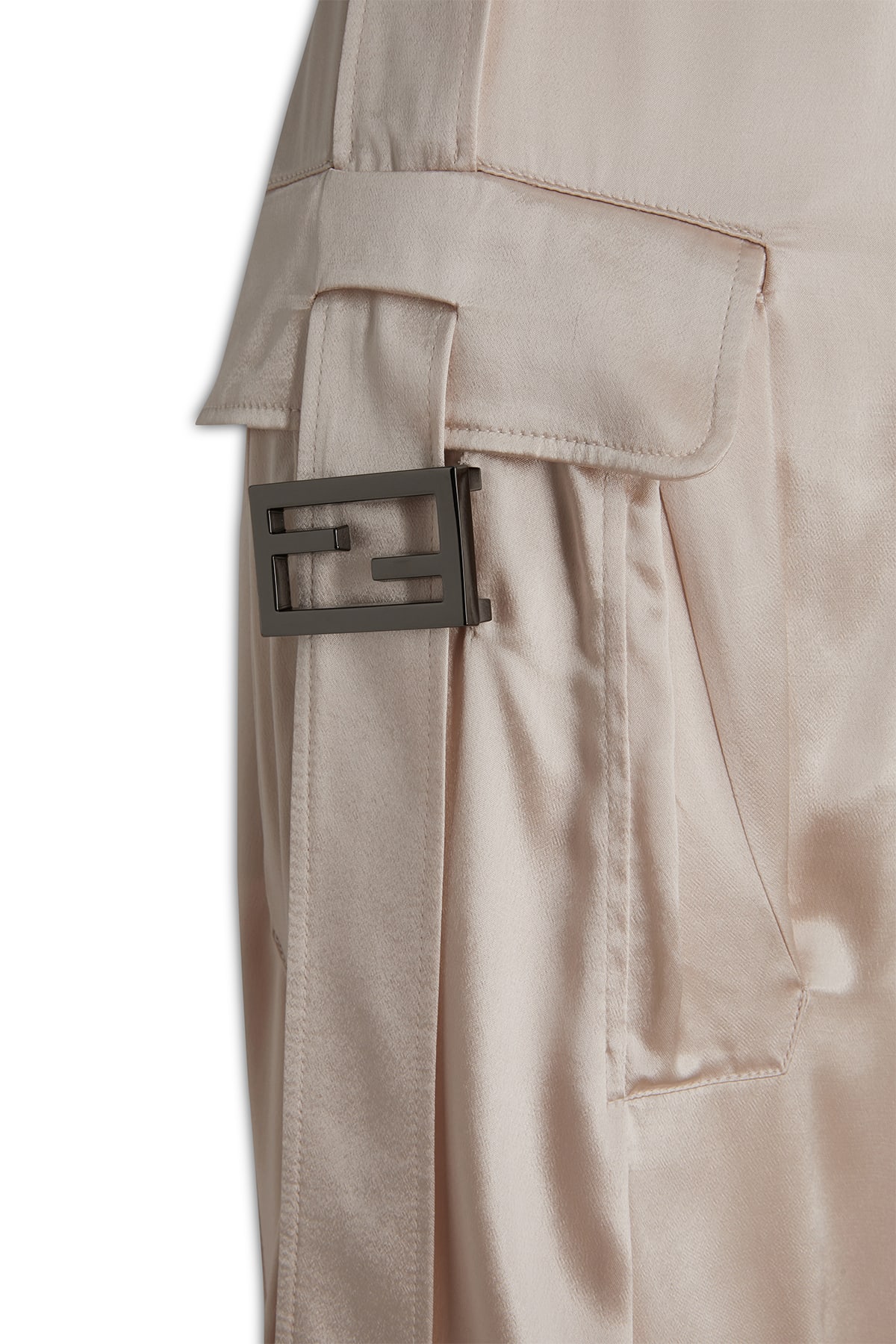 Shop Fendi Pantaloni In F084j