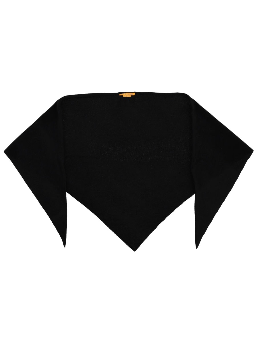 Guest In Residence Pointed Scarf In Black