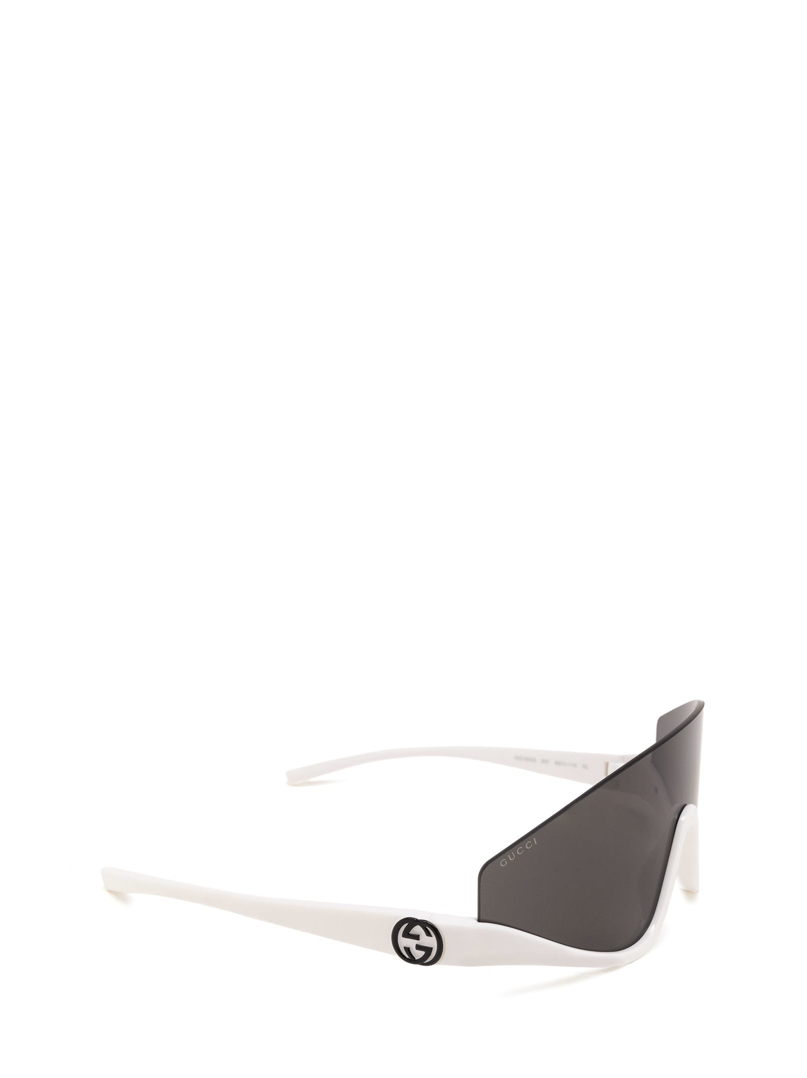 Shop Gucci Gg1650s White Sunglasses