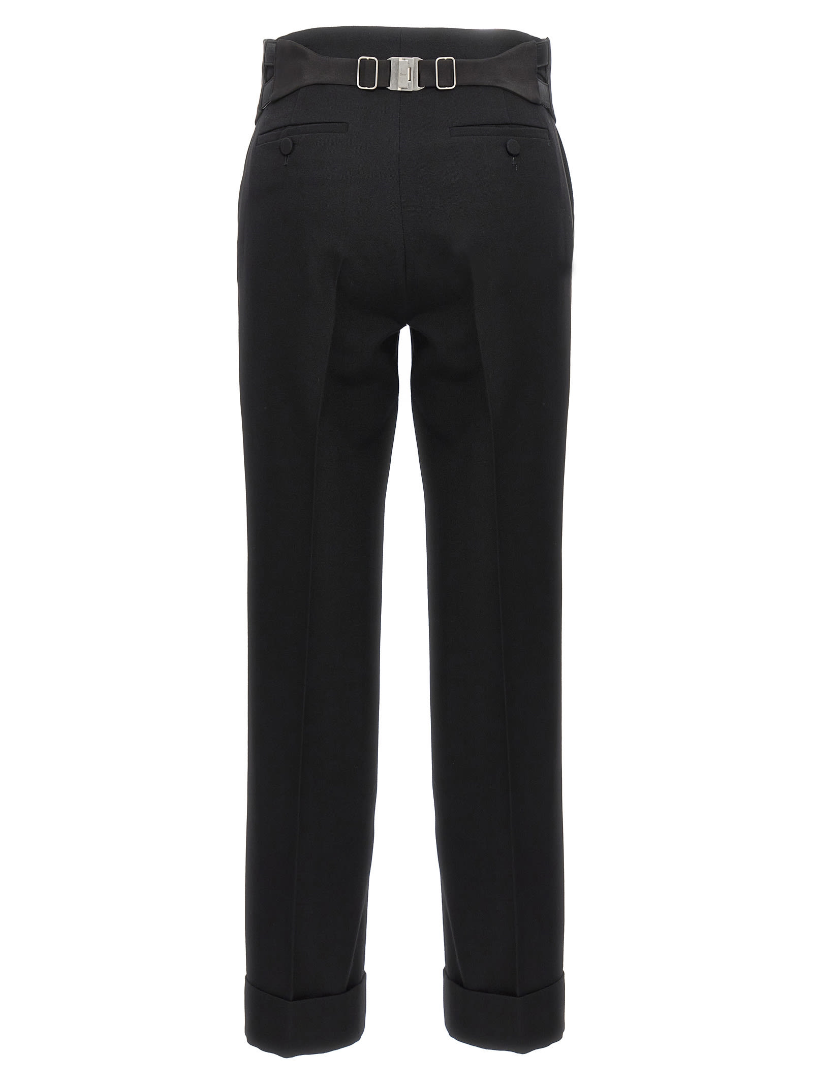 Shop Gucci New Barethea Pants In Black