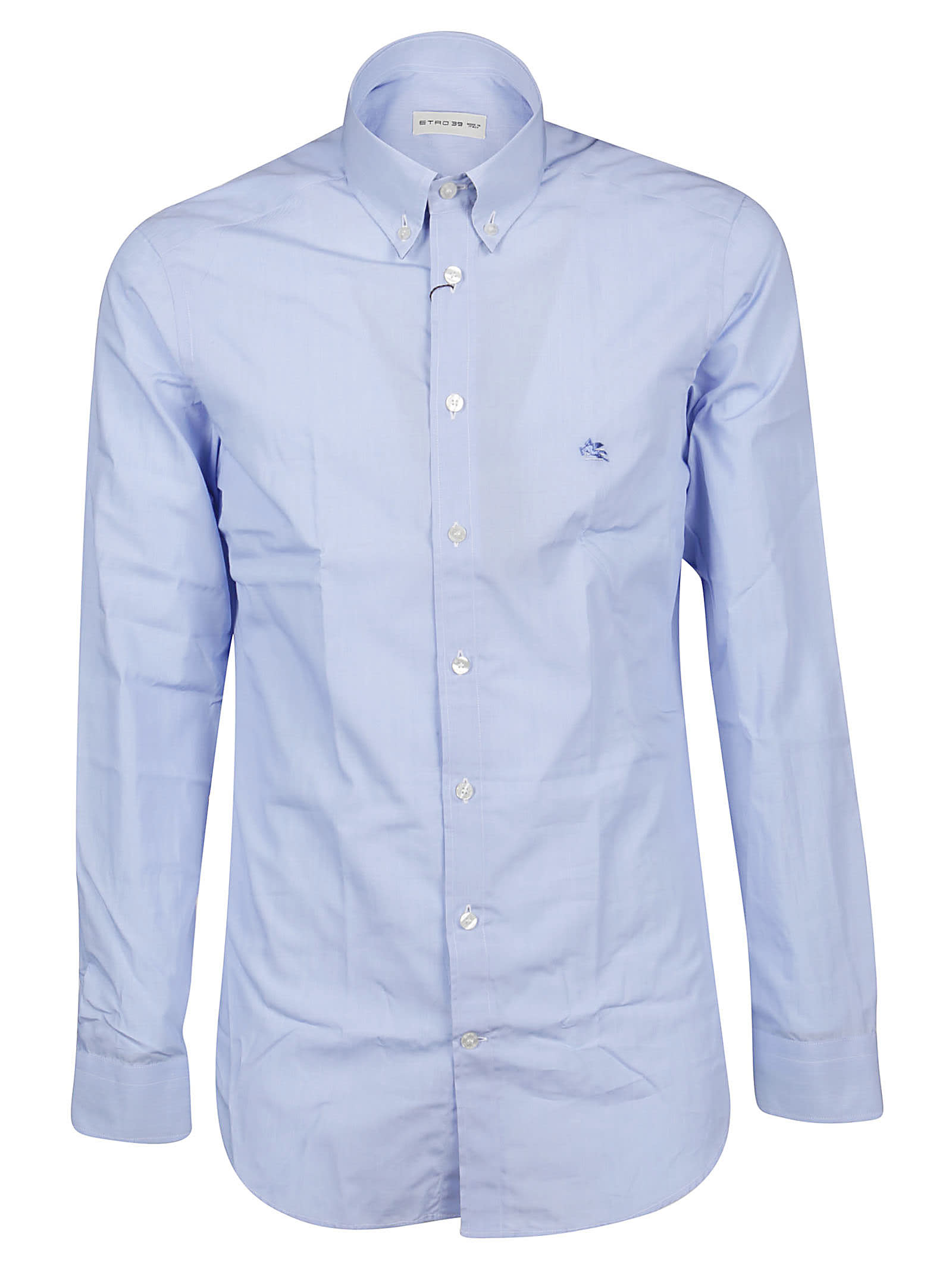 ETRO CAMICIA BOTTON DOWN,1K964 6100 0250 AZZURRO