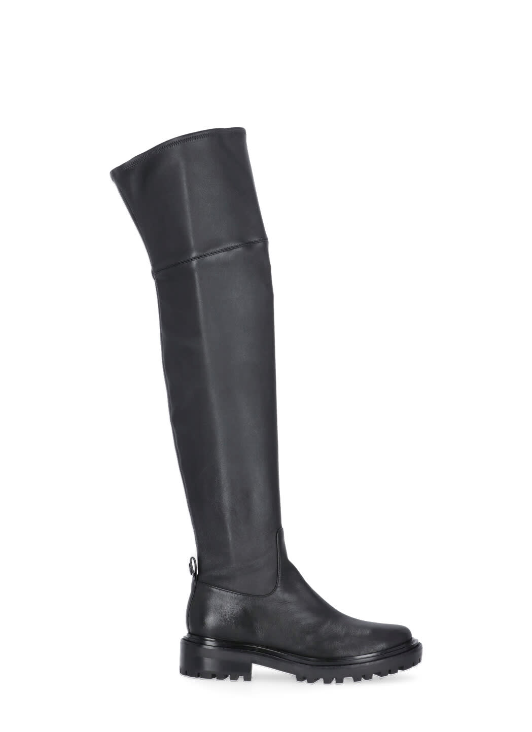 Tory Burch Utility Over The Knee Leather Boots