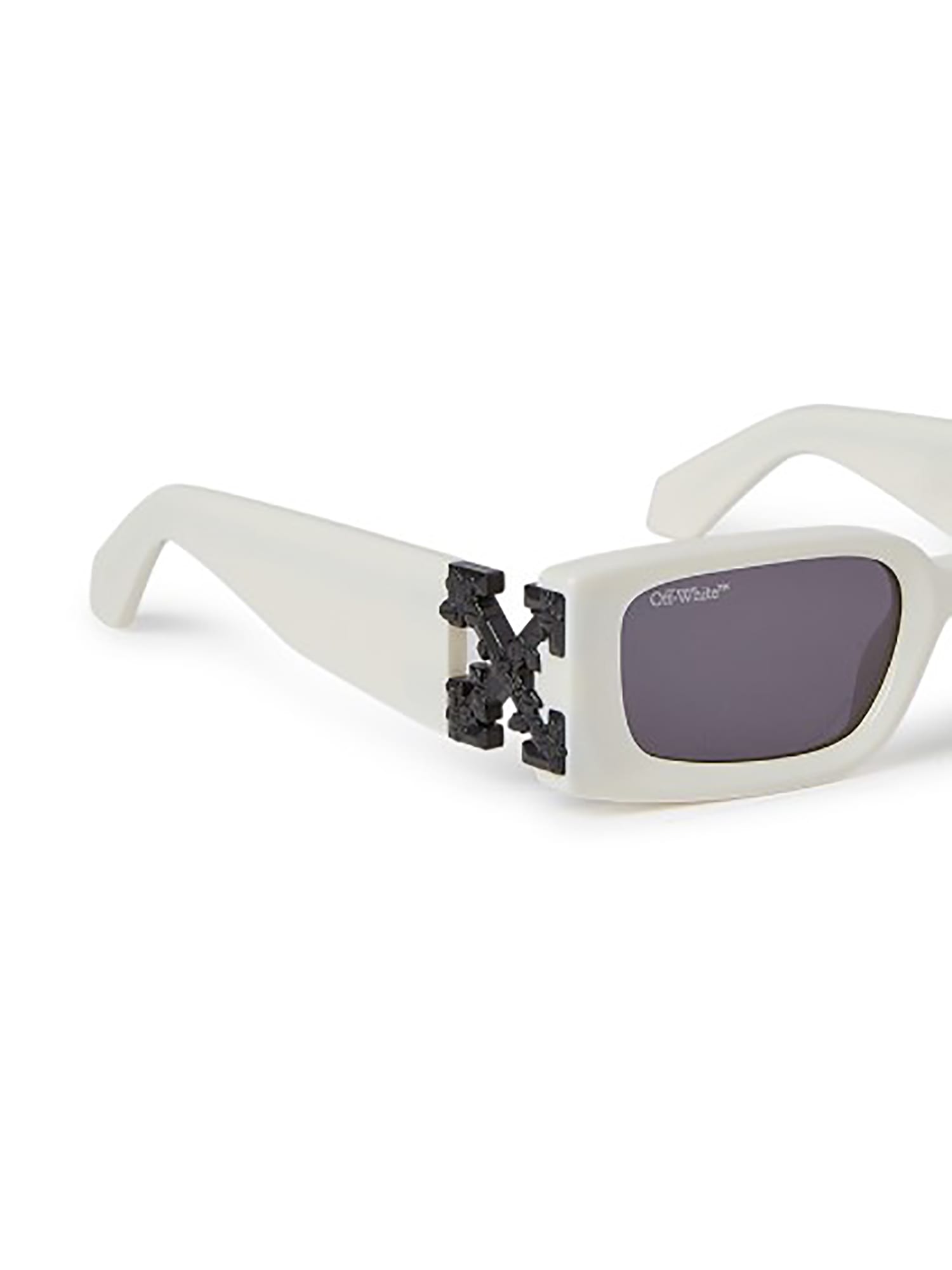 Shop Off-white Oeri098 Roma Sunglasses In White