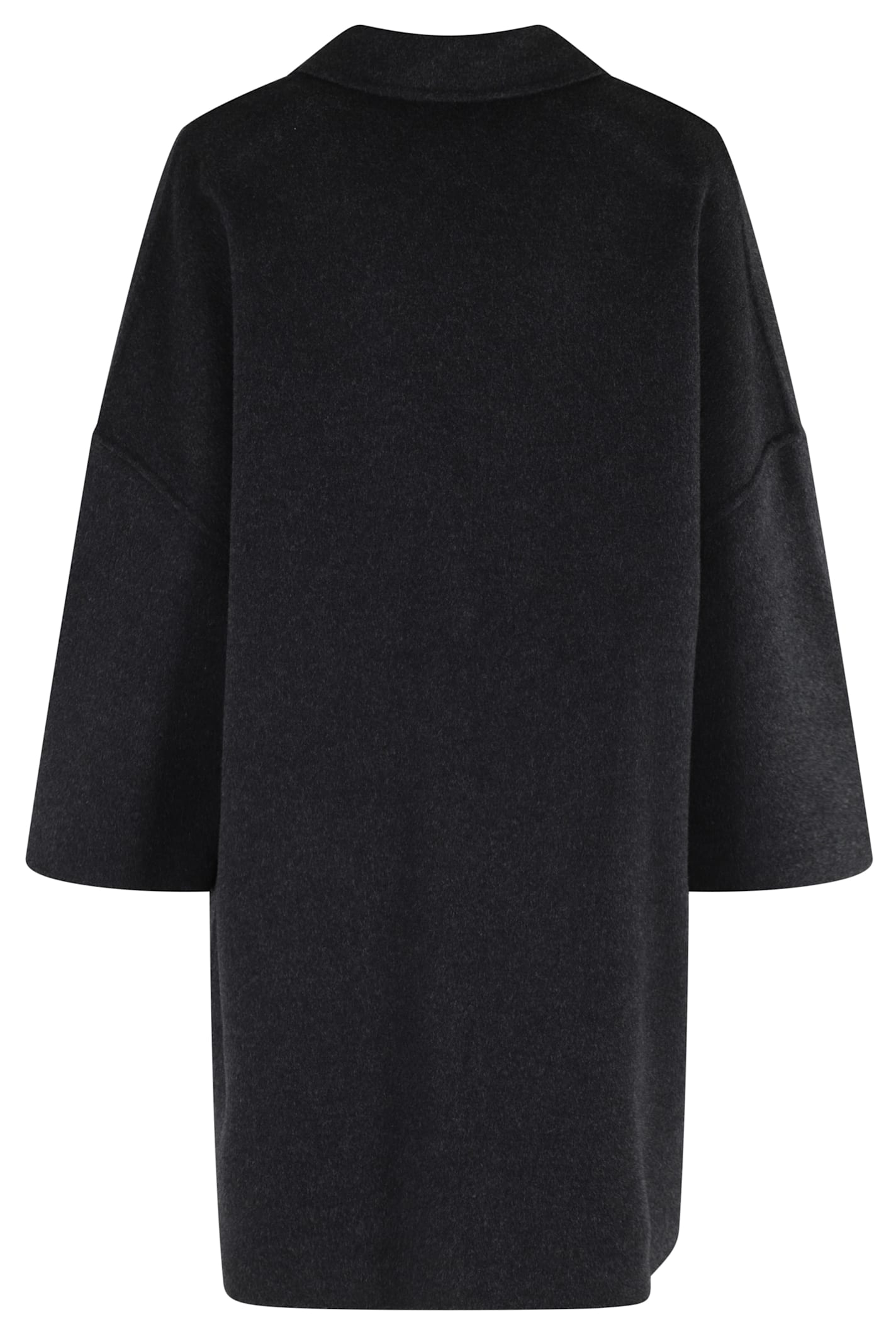Semicouture Single-breasted Coat In Black