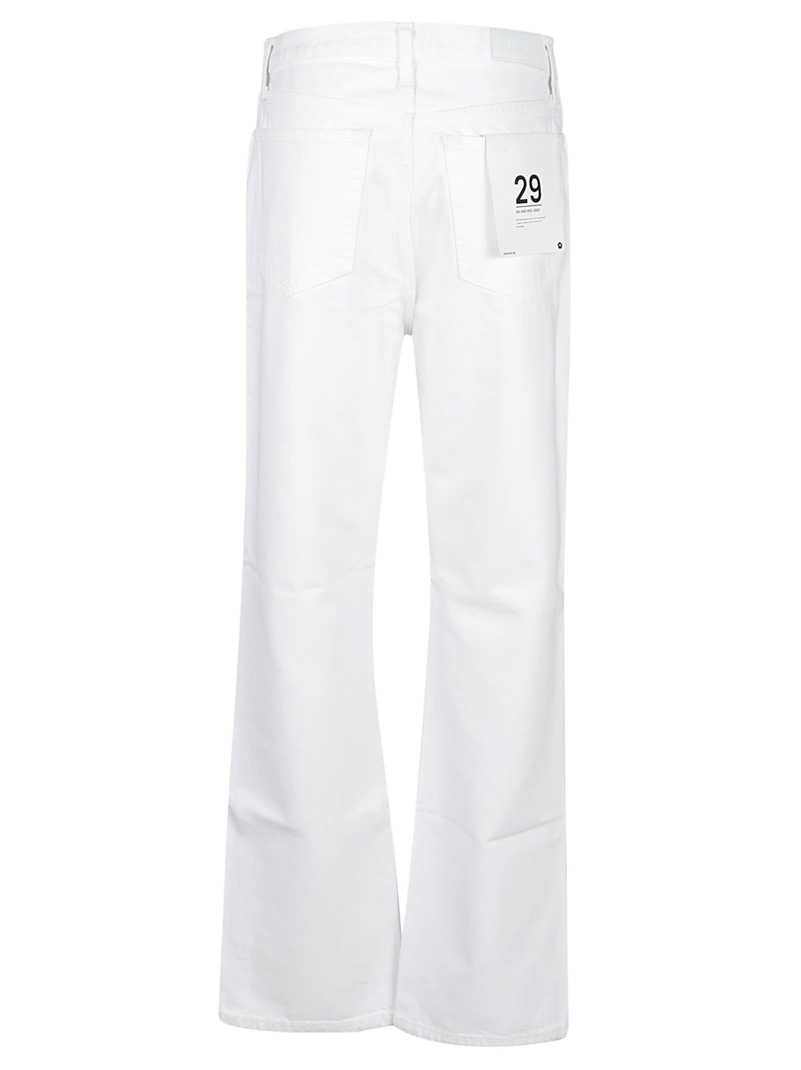 Shop Re/done 90s High Rise Loose Jeans In White