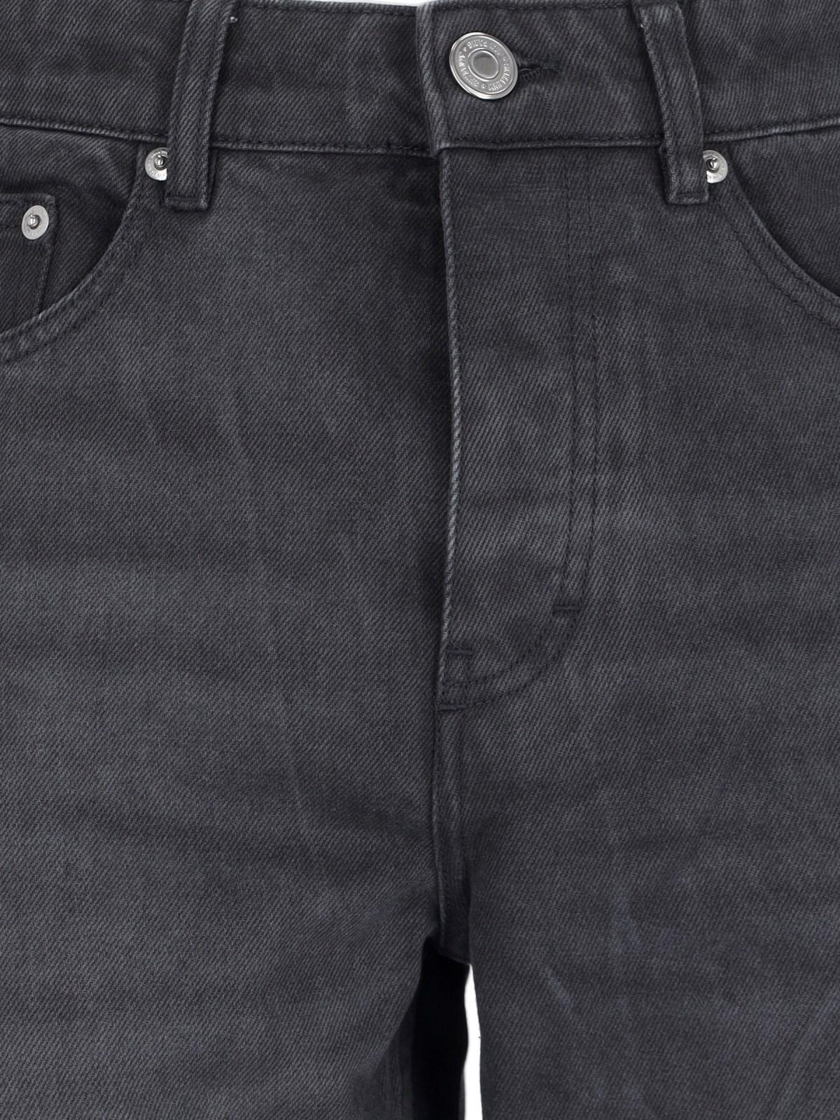 Shop Ami Alexandre Mattiussi Straight Jeans In Black