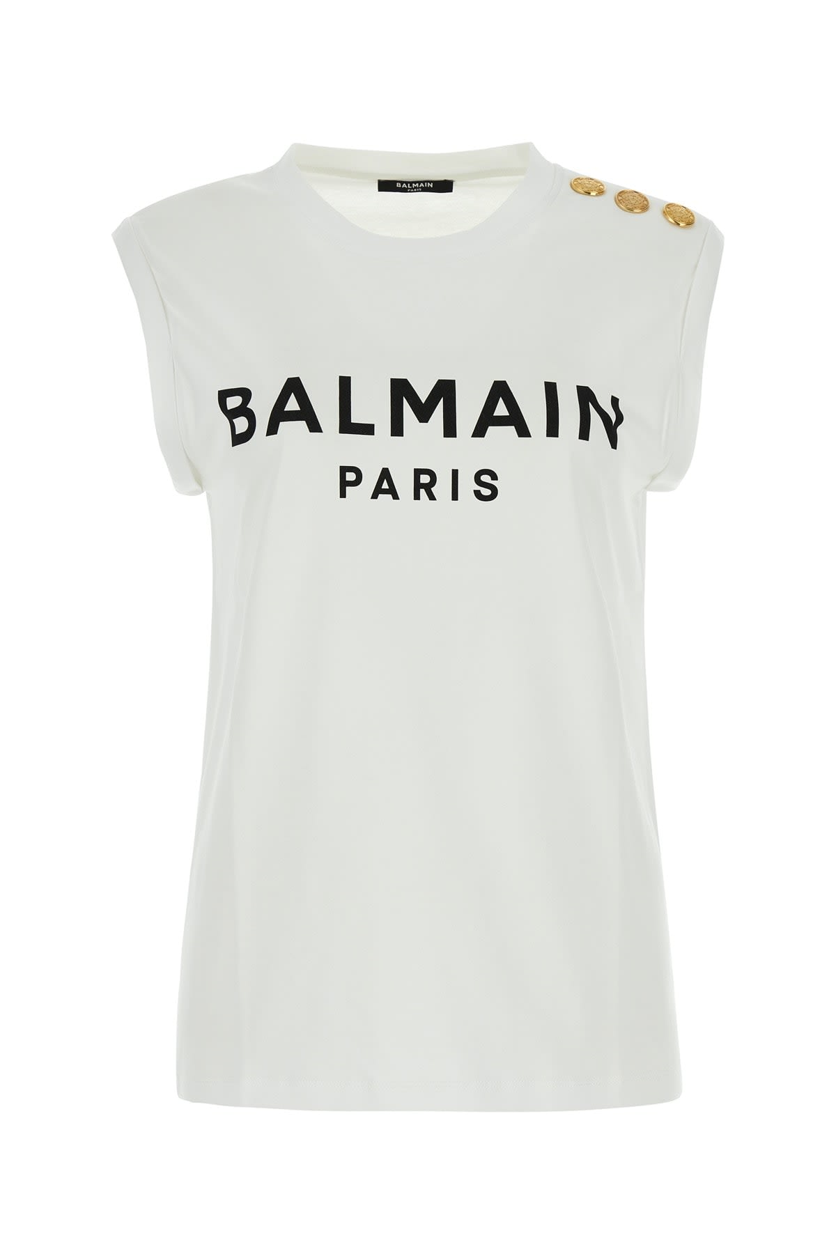 Shop Balmain Sneakers In Blancnoir