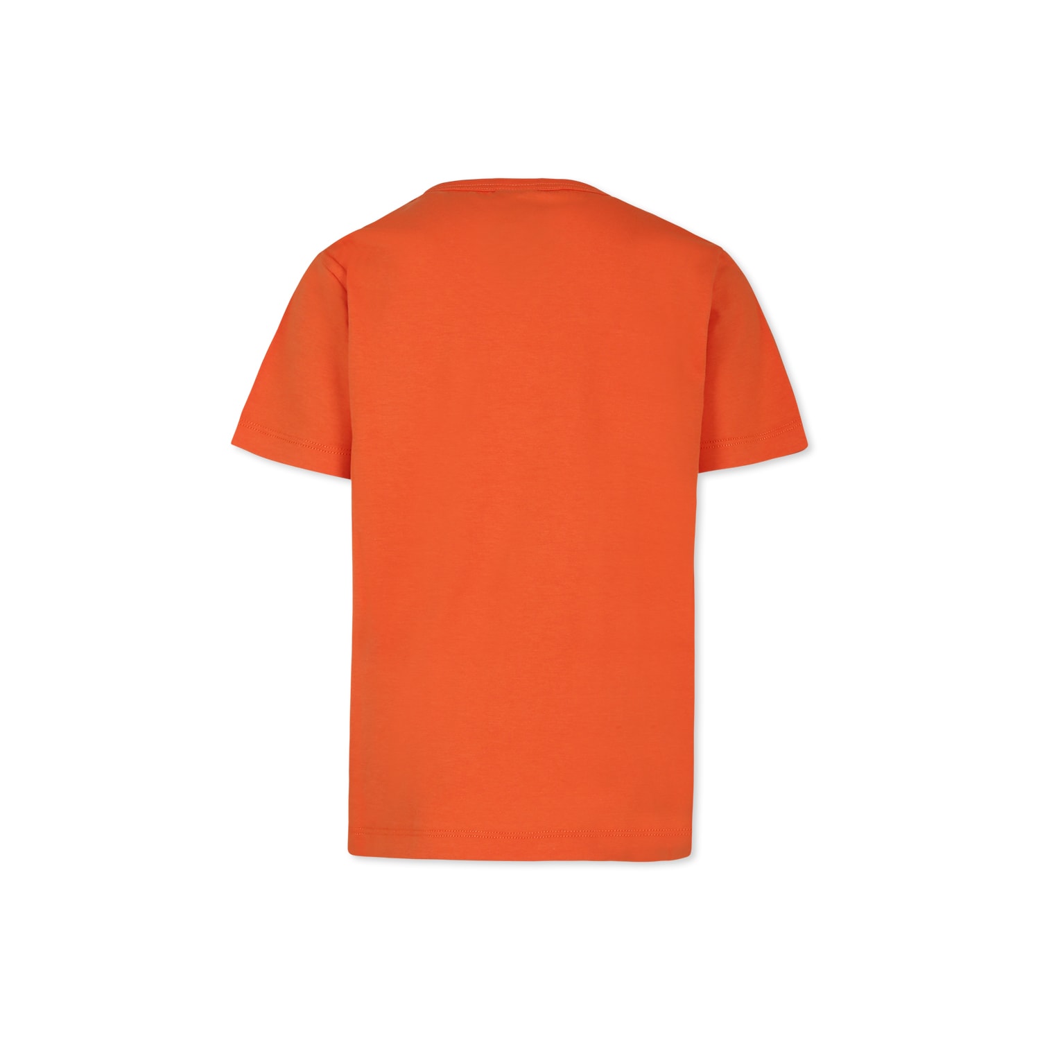 Shop Colmar Orange T-shirt For Boy With Logo