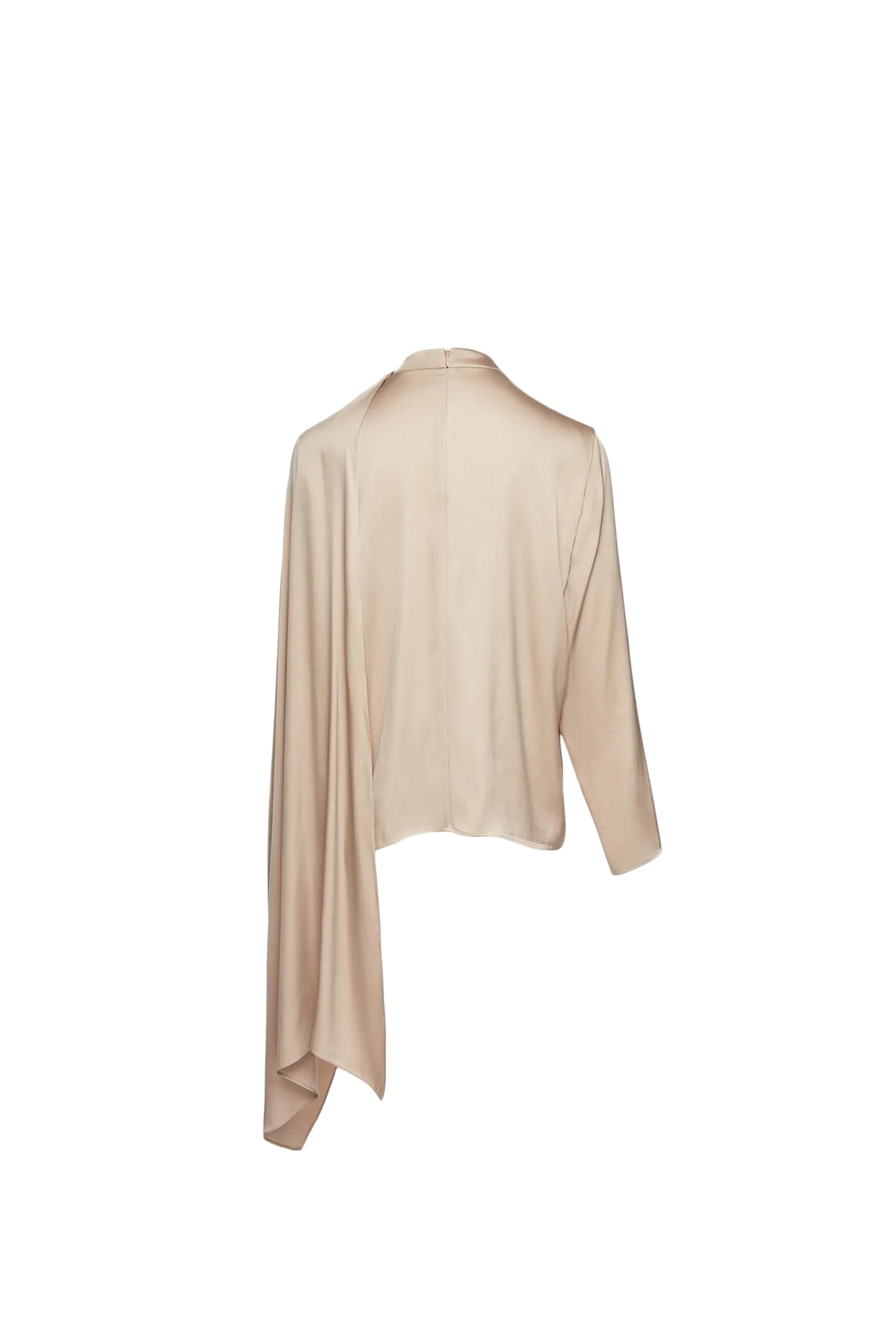 Shop Magda Butrym Top In Beige