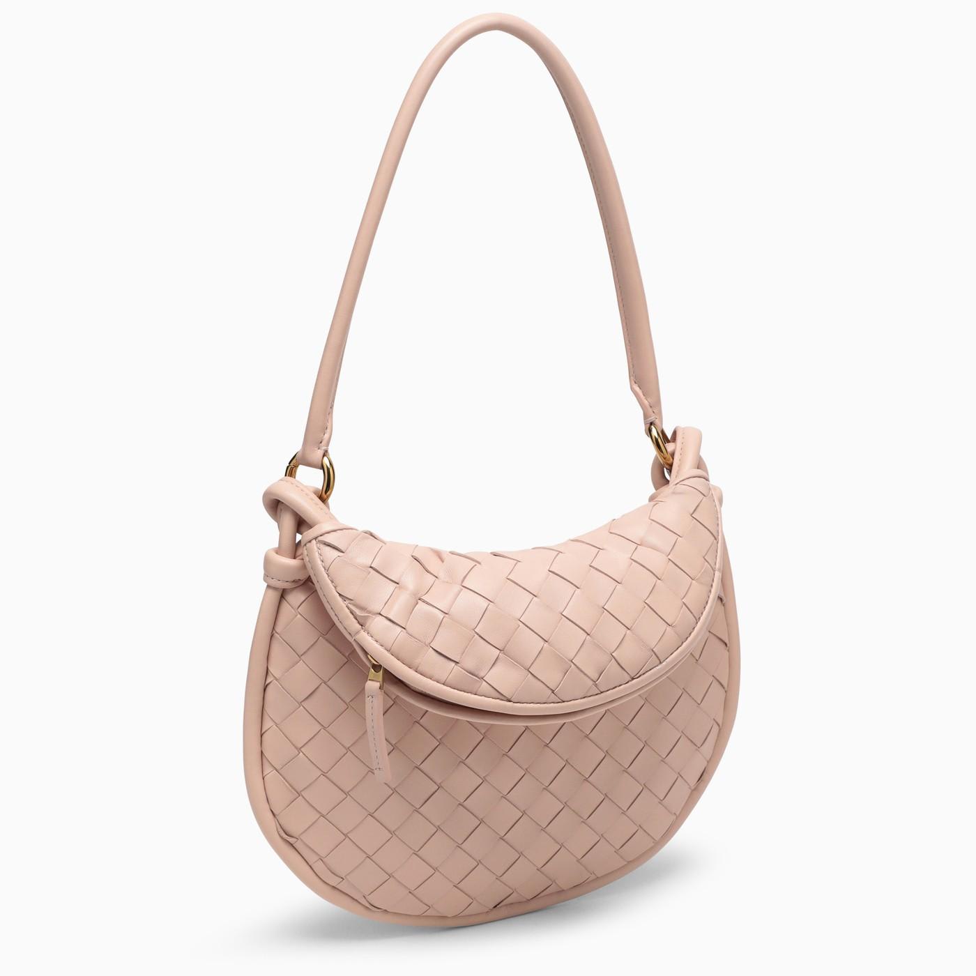 Shop Bottega Veneta Gemelli Small Shoulder Bag In Pink