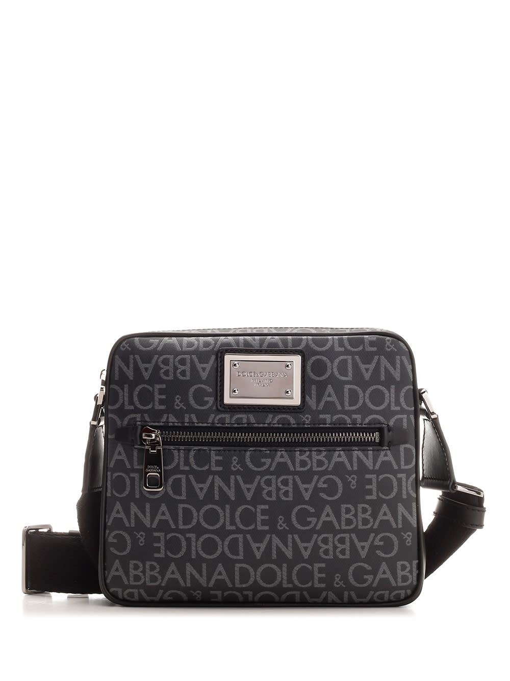 Shop Dolce & Gabbana Small Messenger Bag In Nero