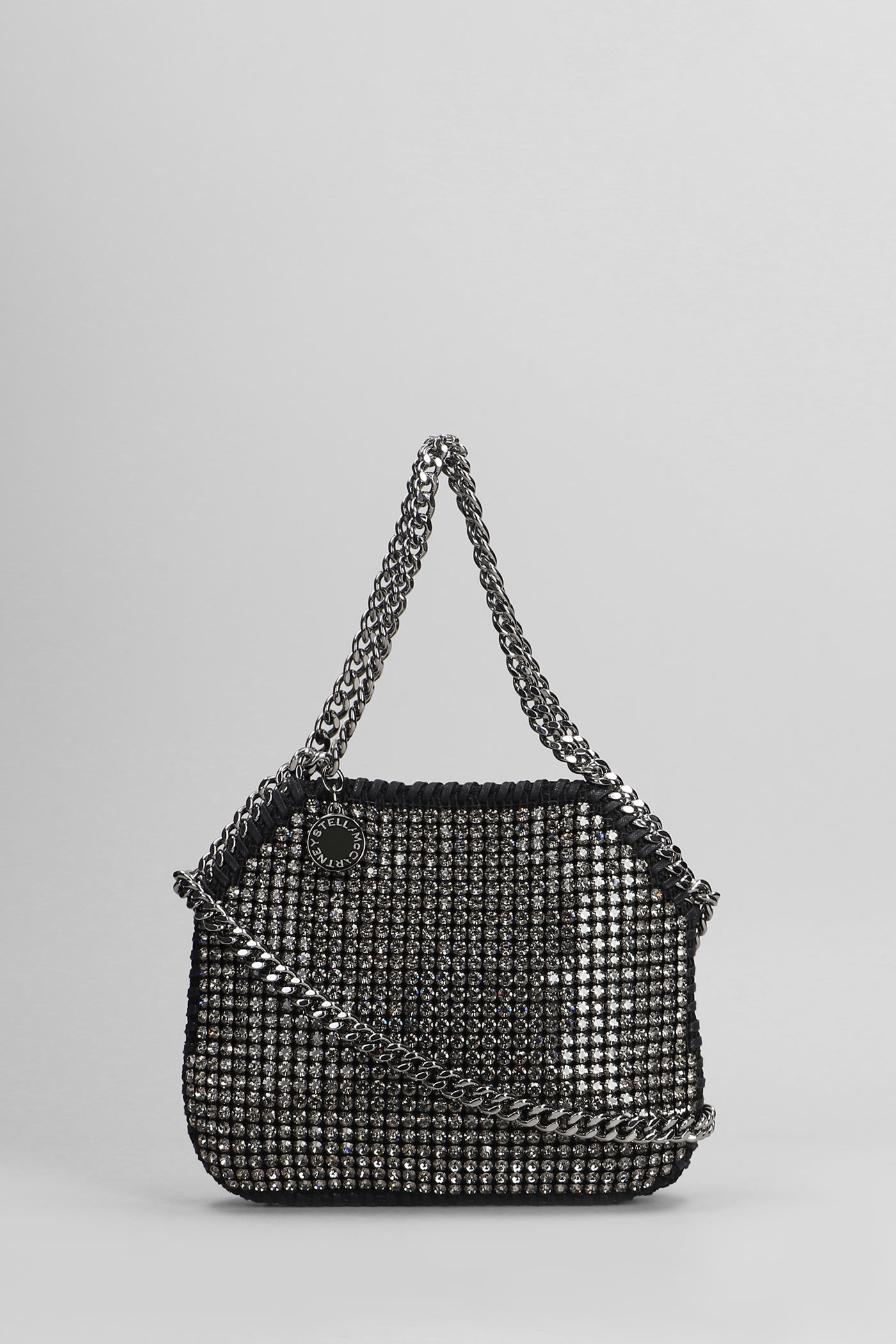 Stella McCartney Falabella Shoulder Bag In Black Polyamide