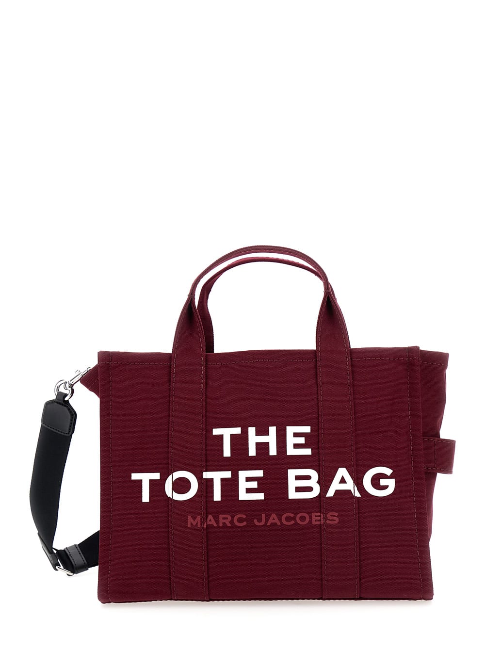 Shop Marc Jacobs The Medium Tote In Bordeaux