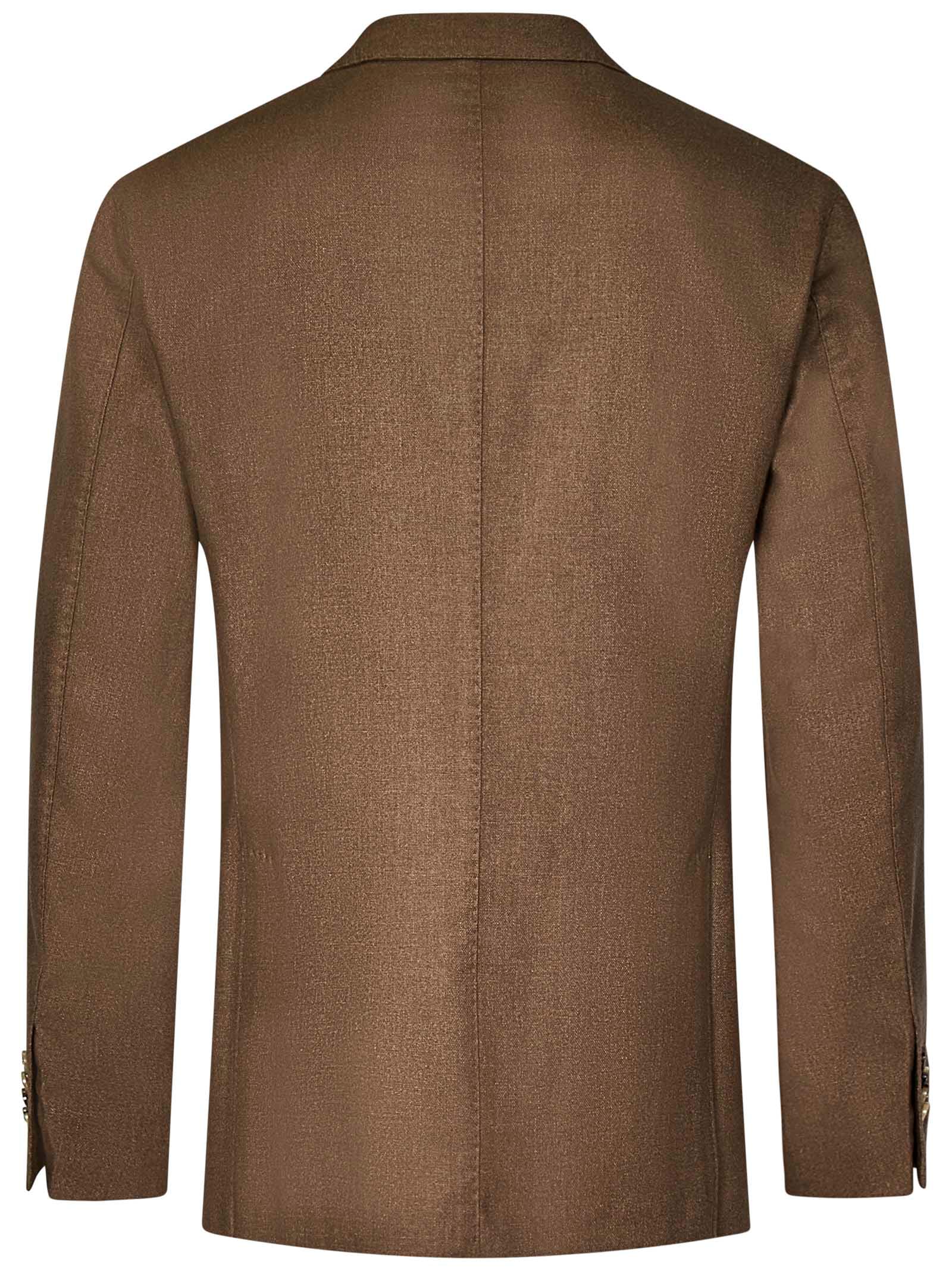 Shop Boglioli K-jacket 50 Blazer In Brown