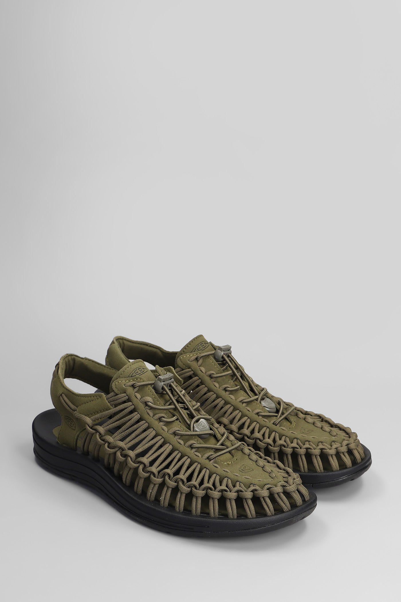 Keen Green Two-cord Construction Sandals