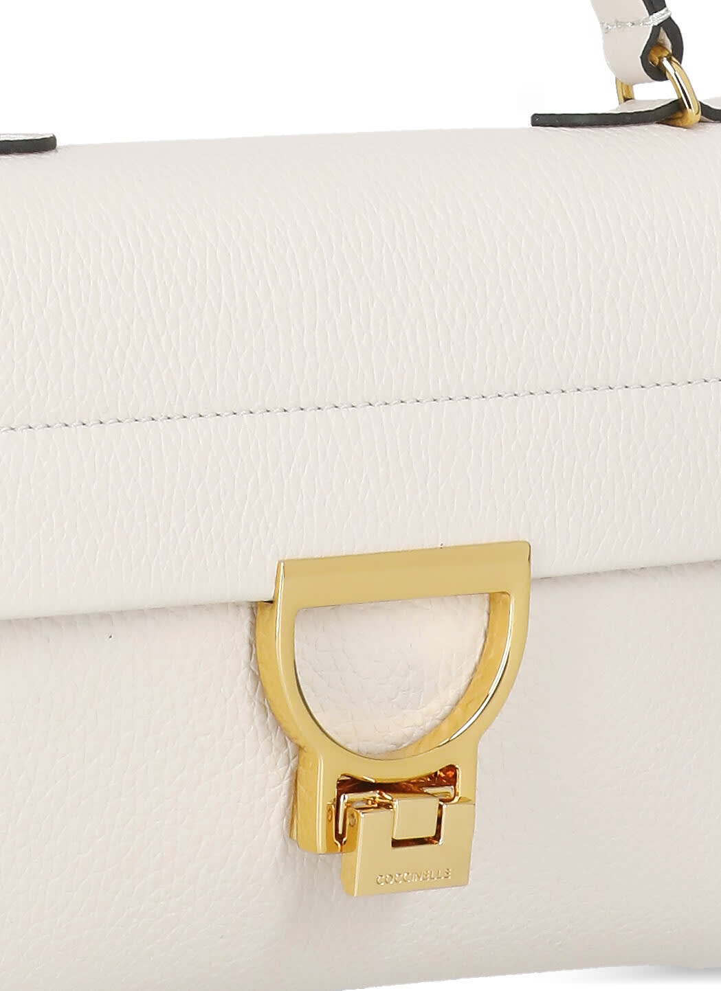 Shop Coccinelle Arlettis Hand Bag In Ivory