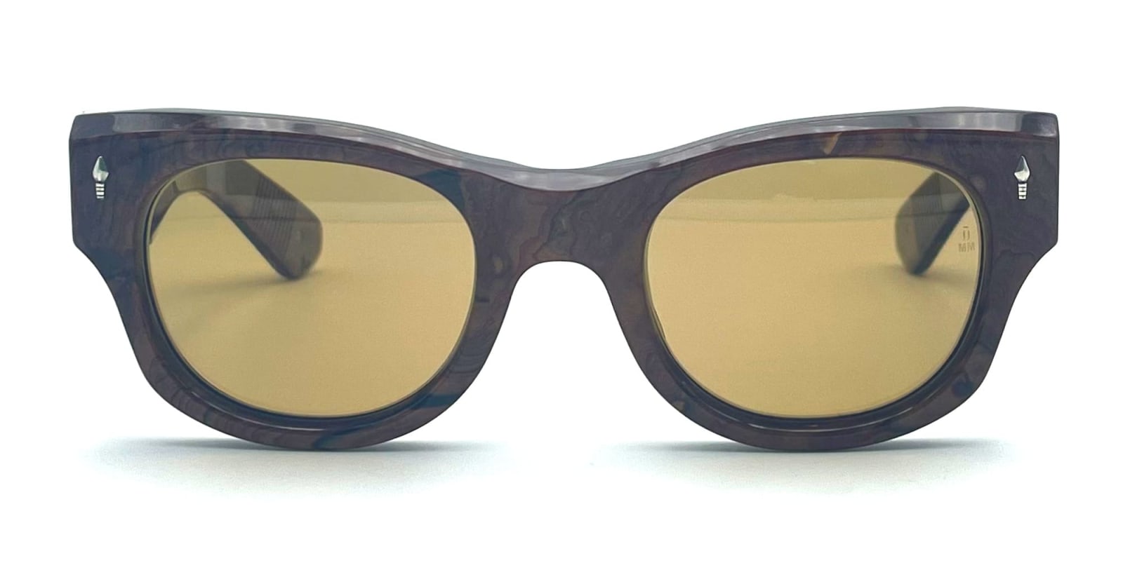 Shop Jacques Marie Mage Last Frontier V - Truckee - Burlwood Sunglasses In Brown