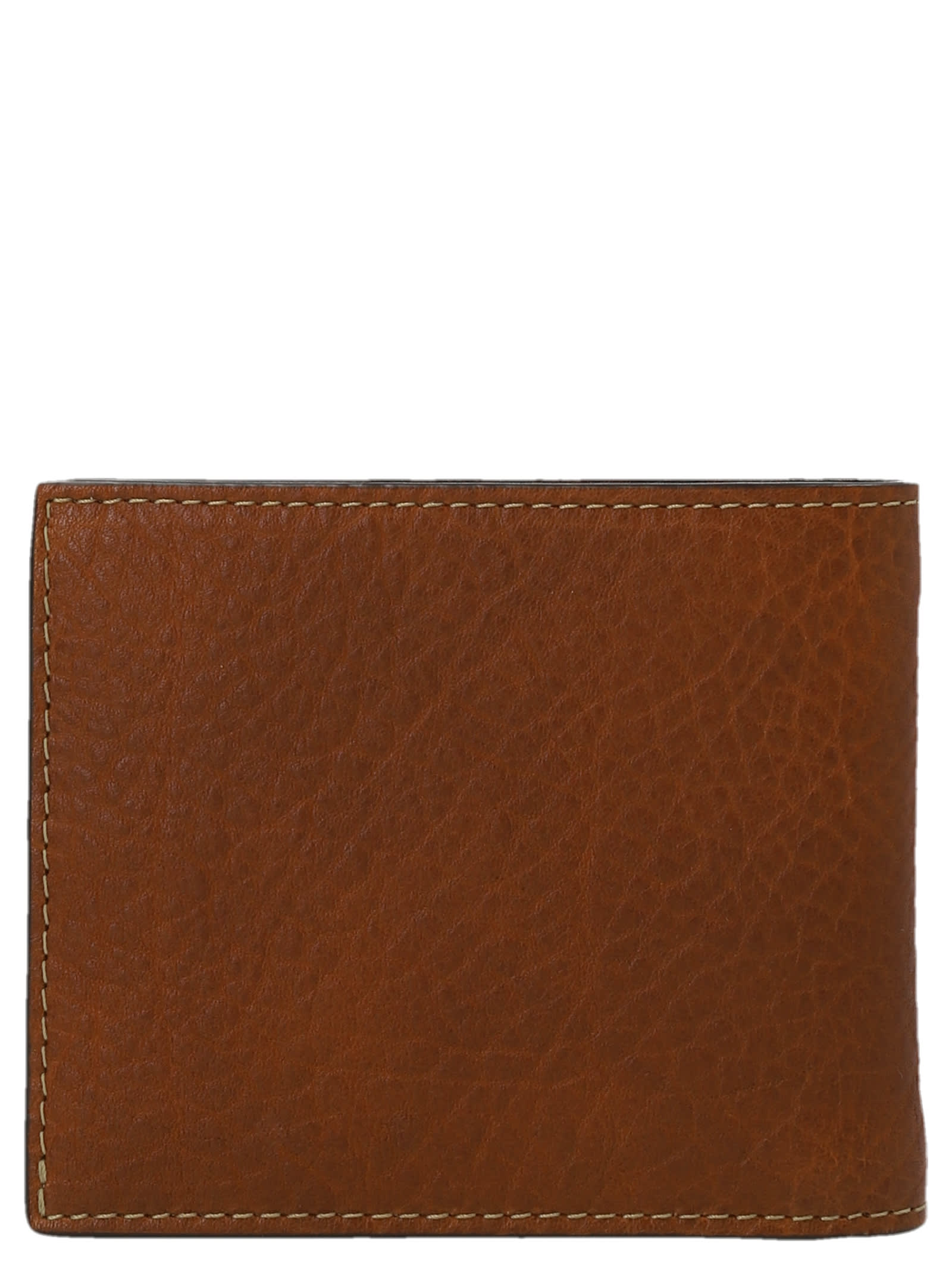 Brunello Cucinelli Embossed Logo Wallet Wallets And Card Holders Brown In Brown