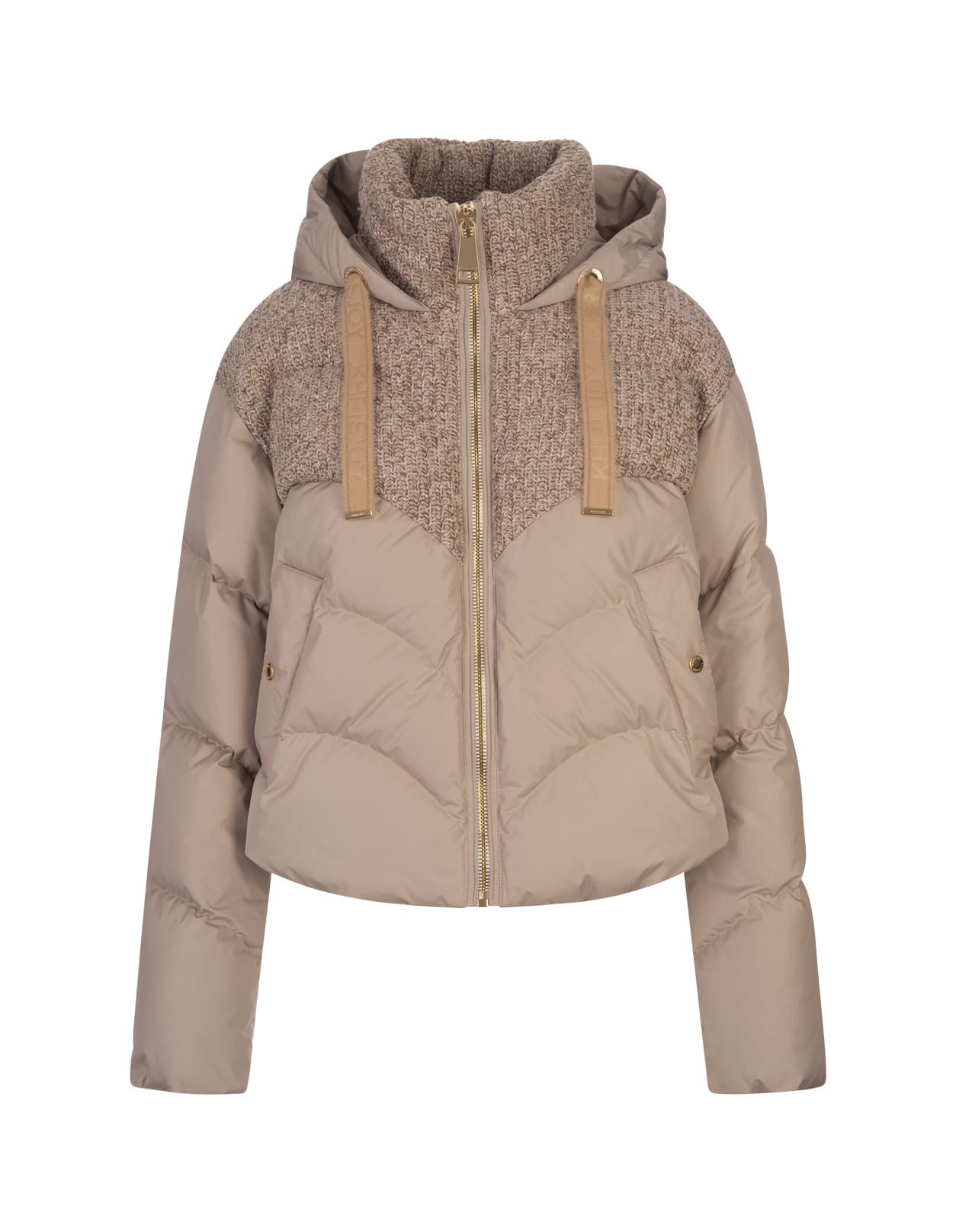 KHRISJOY BUTTER HUG KNIT DOWN JACKET 