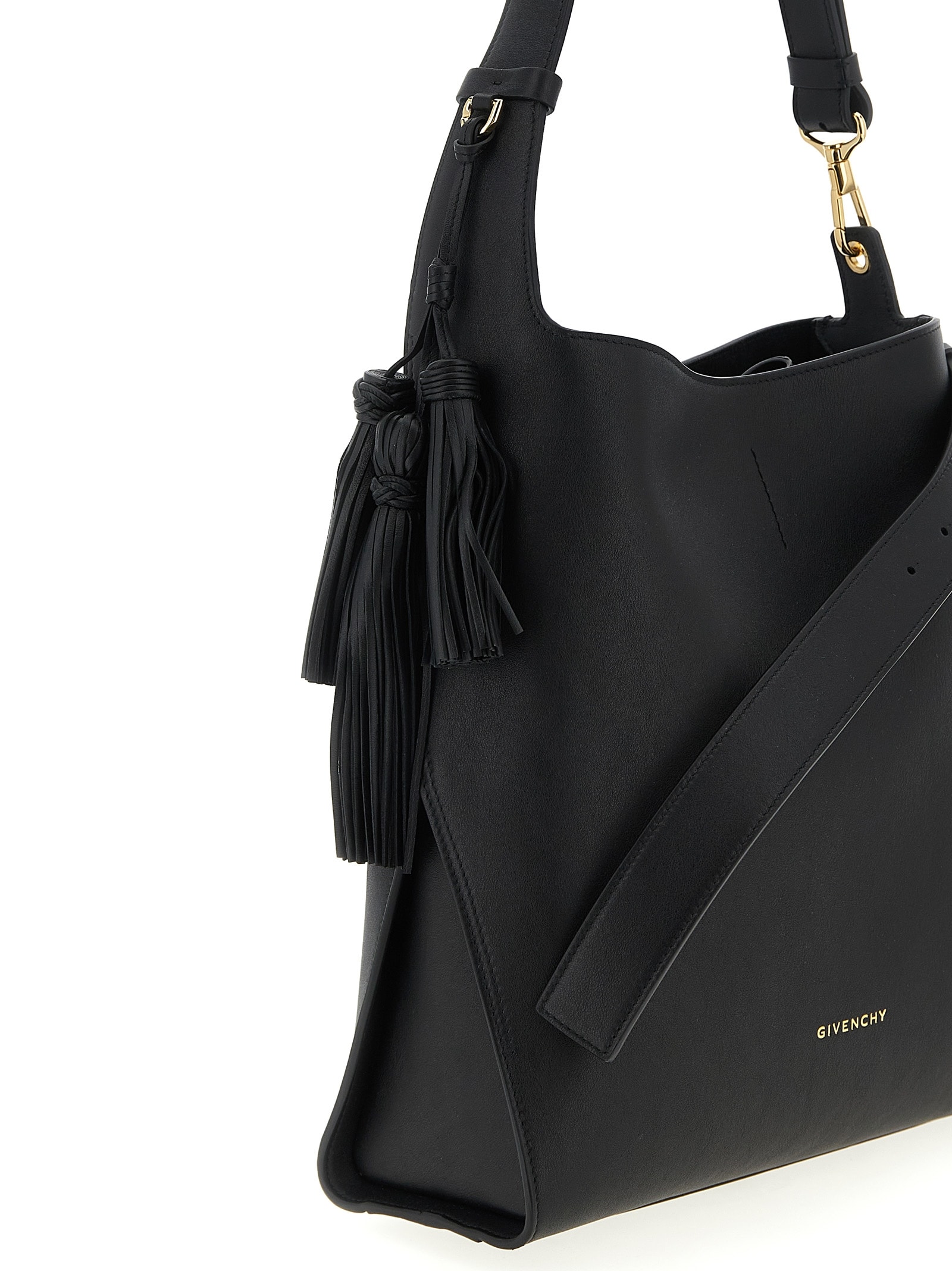 Givenchy Hobo Belted Bag In Black
