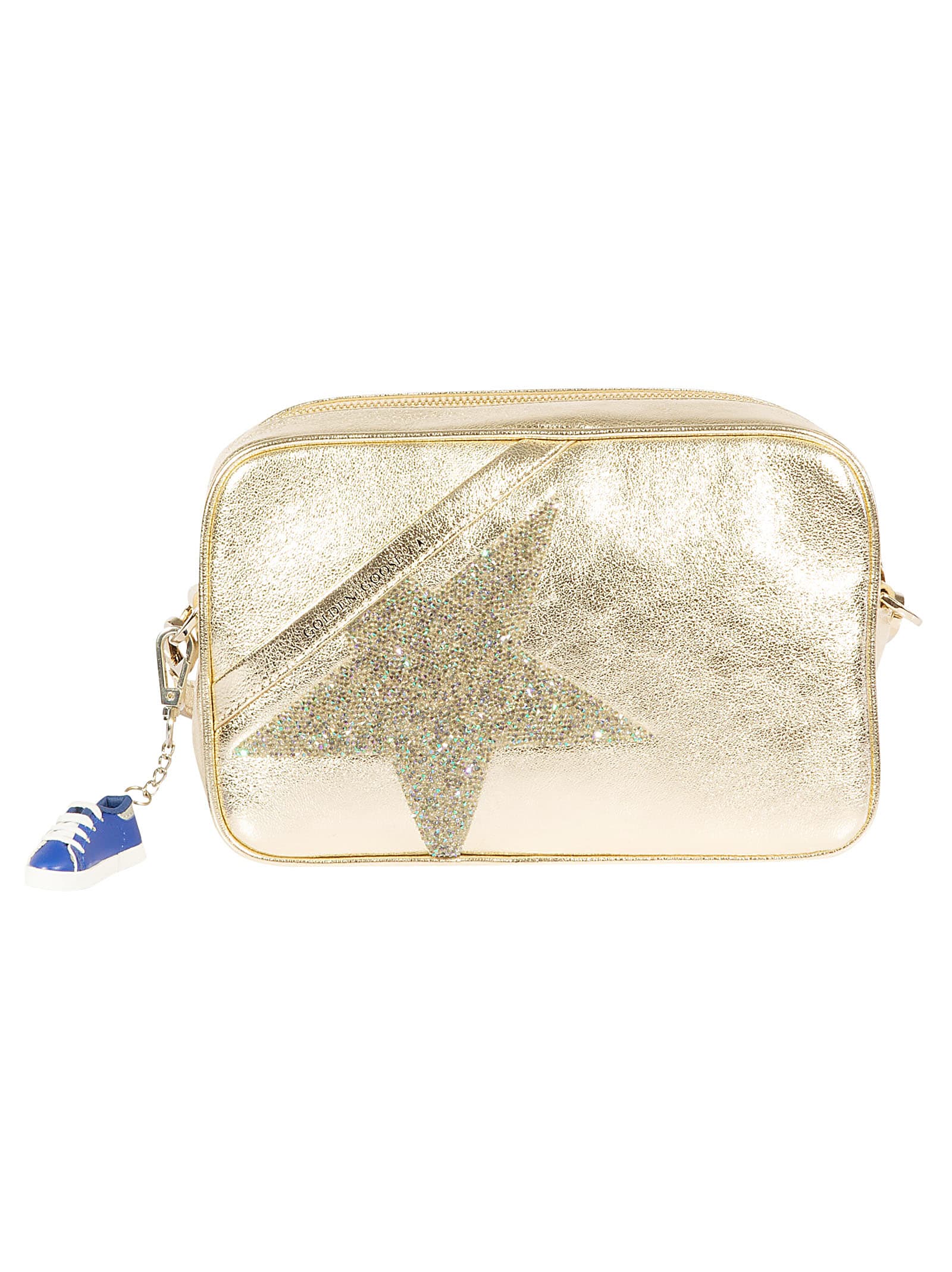 GOLDEN GOOSE EMBELLISHED STAR SHOULDER BAG,11234541